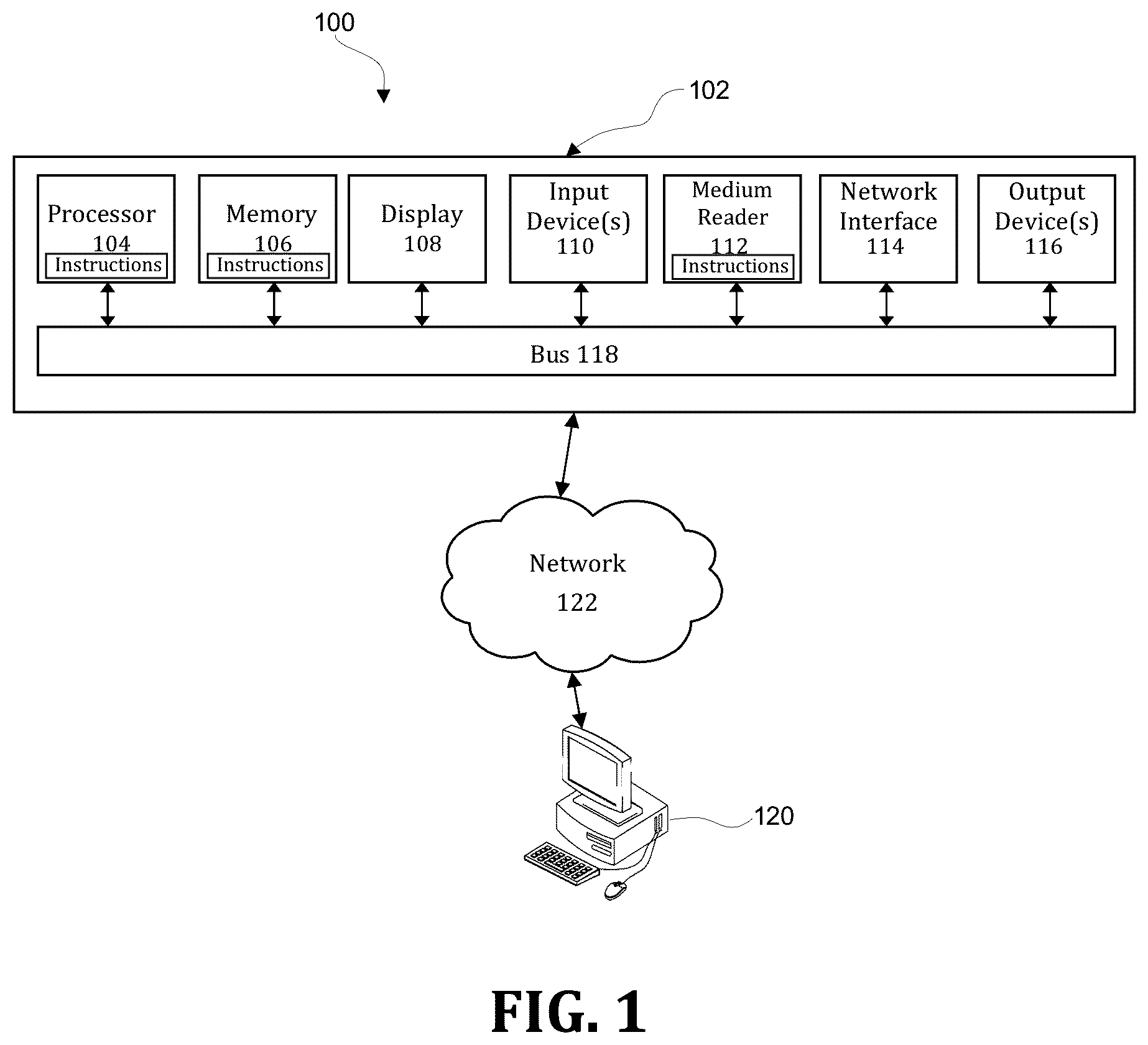Patent US12106309 — Method and system for fraud prevention — Figure 1