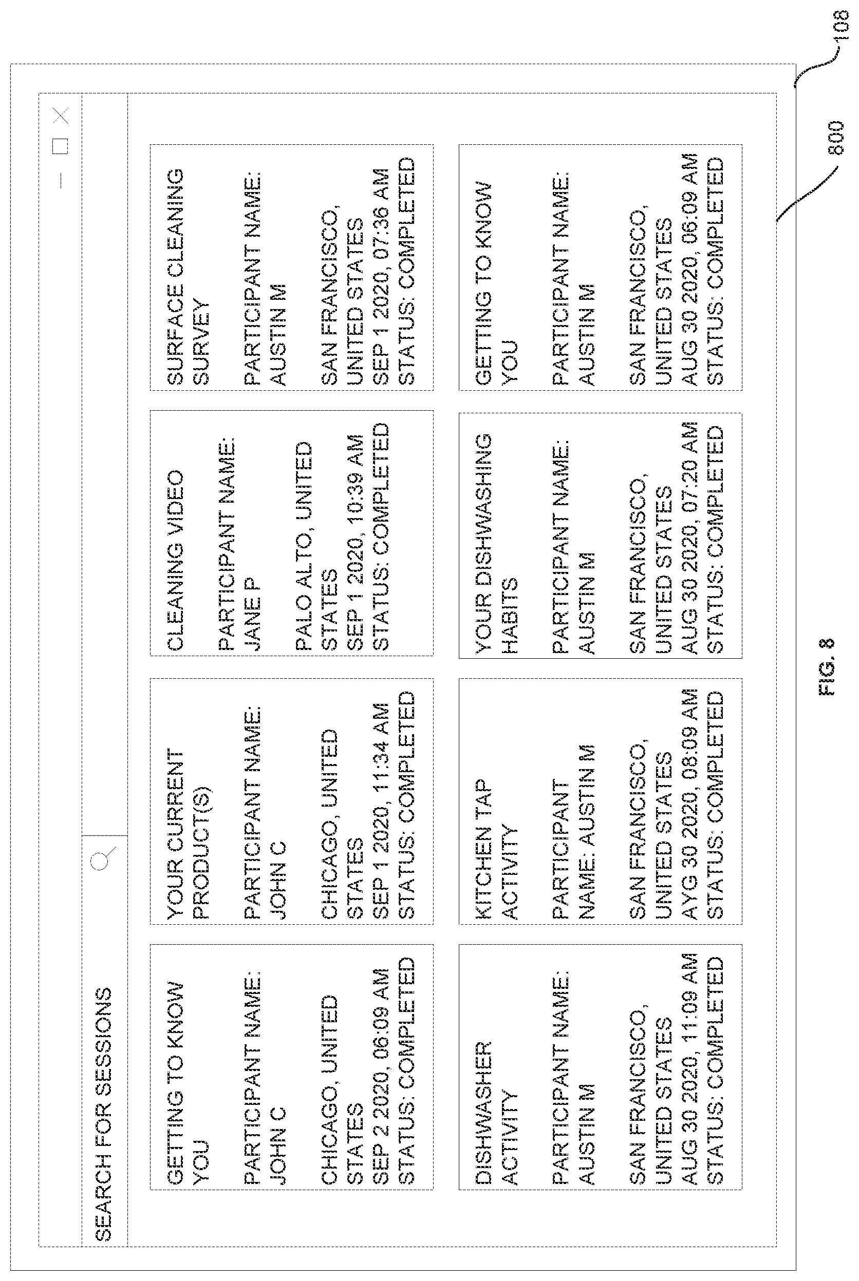 Patent US12106313 Figure 8 – Generating insights based on signals from measuring device