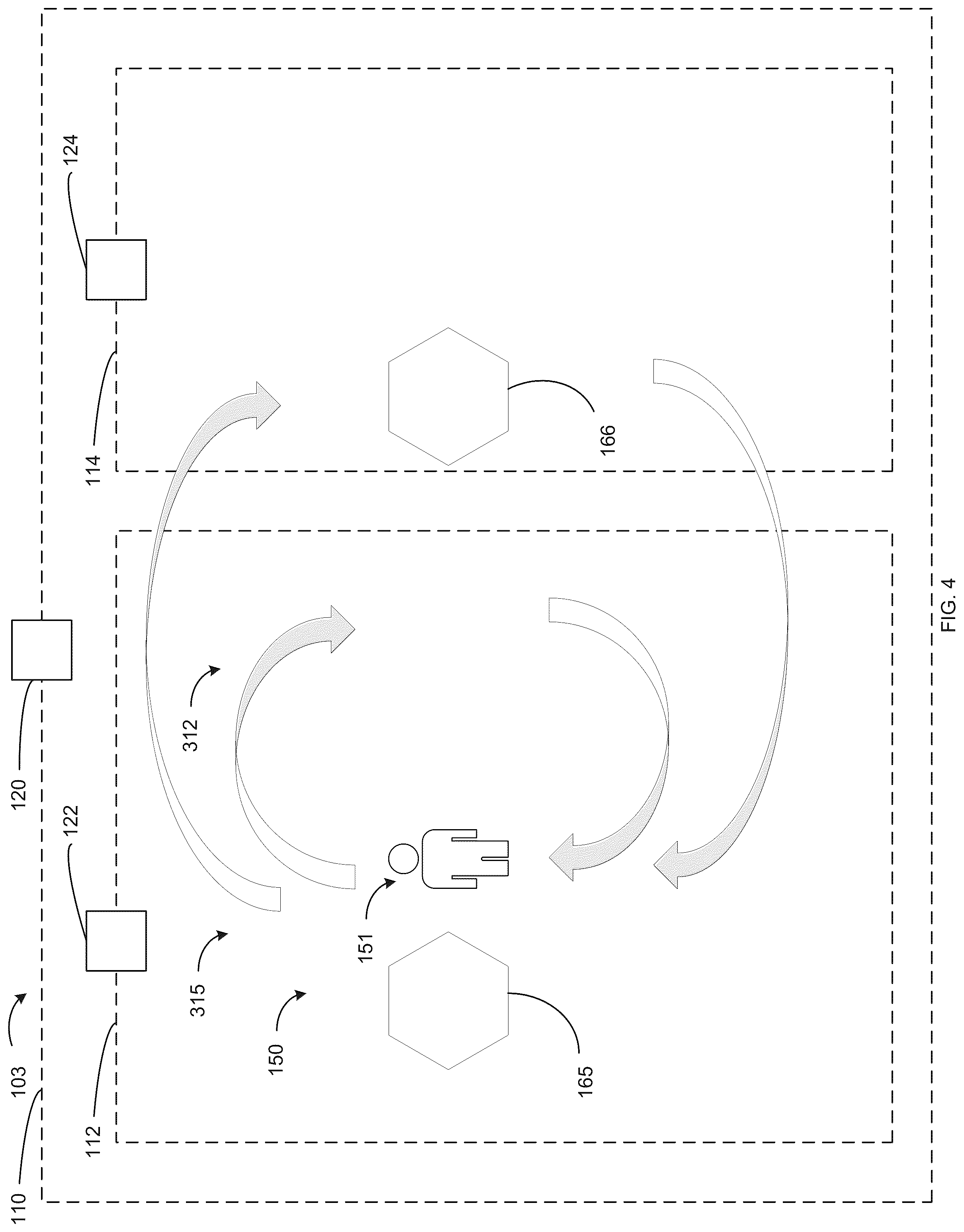 Patent US12106323 Figure 4 – Systems and methods for geolocation-based city and community promoted augmented reality rewards