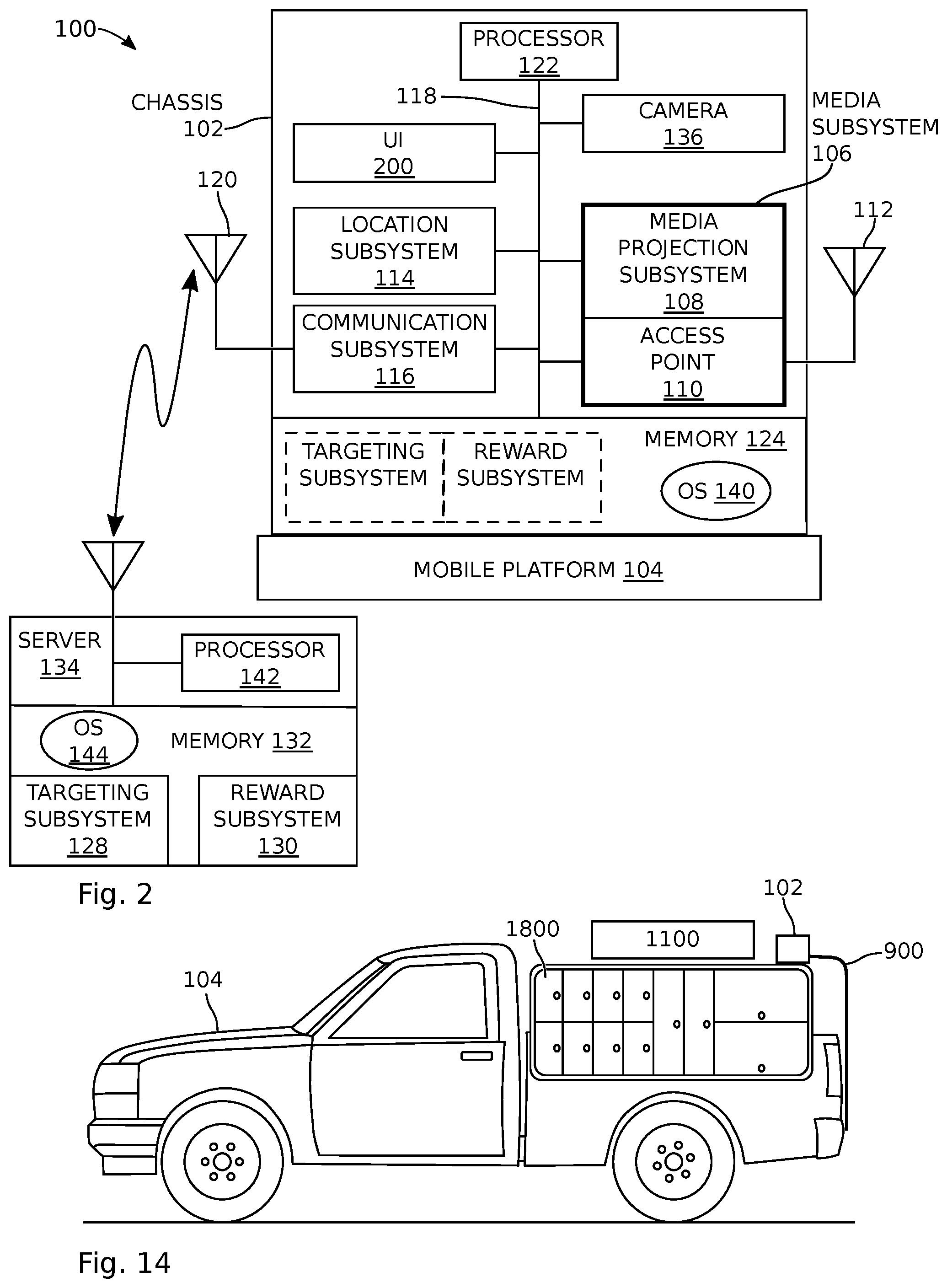 Patent US12106327 Figure 3 – System and method for third party mobile media control