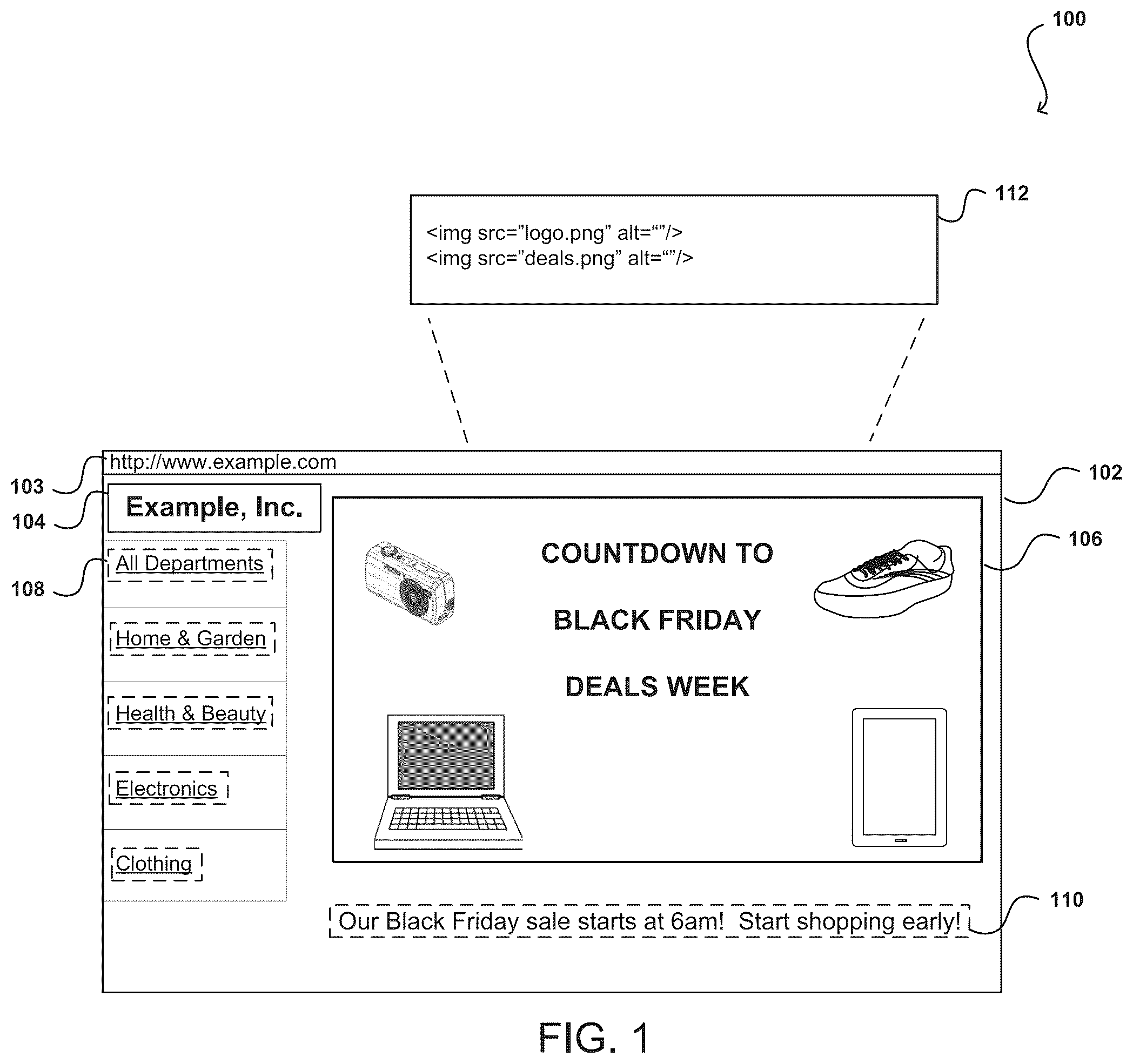 Patent US12106333 Figure 1 – Media processing techniques for enhancing content