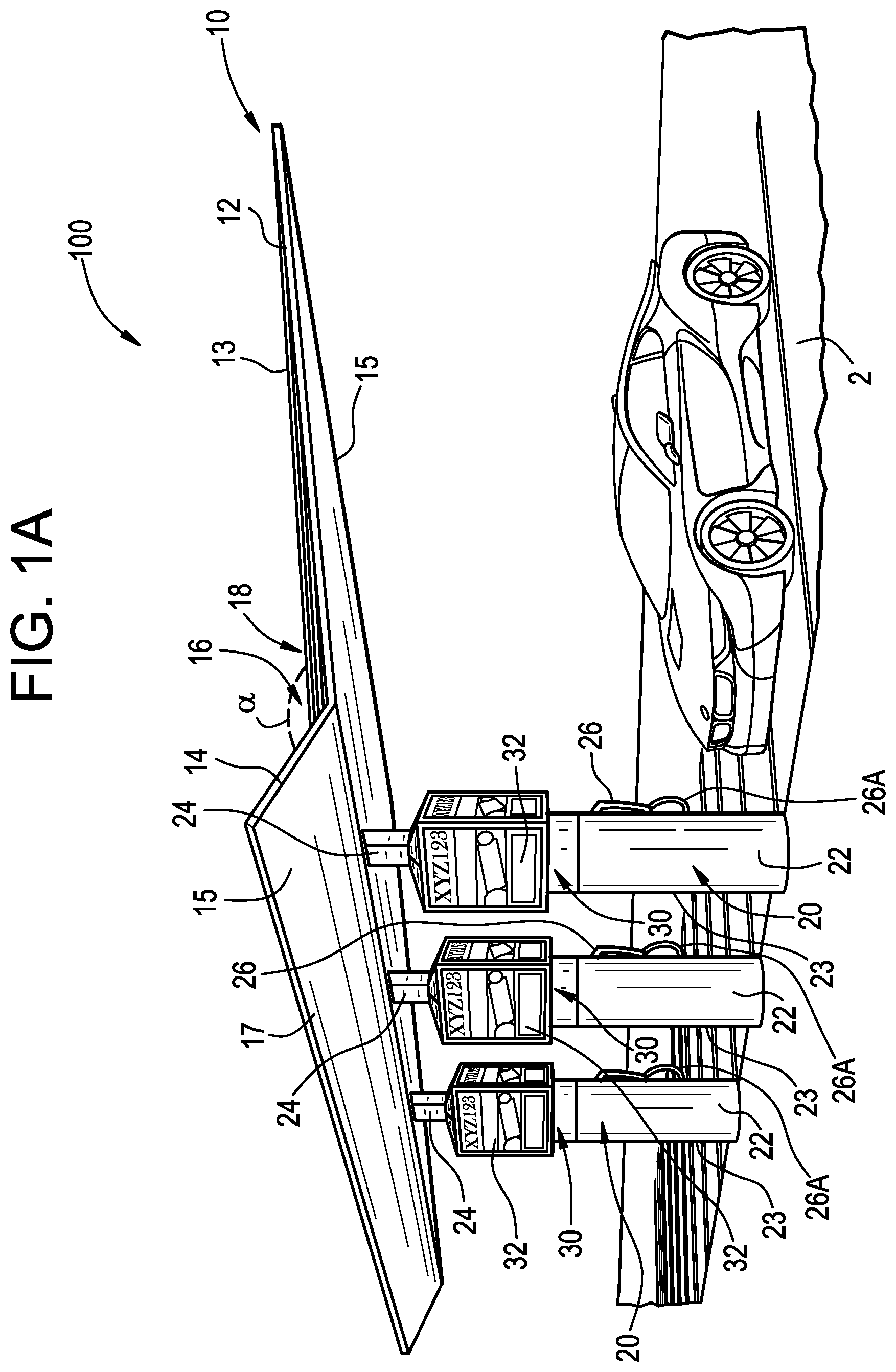 Patent US12106336 Figure 1 – Customer facing media and renewable technology integrator assembly