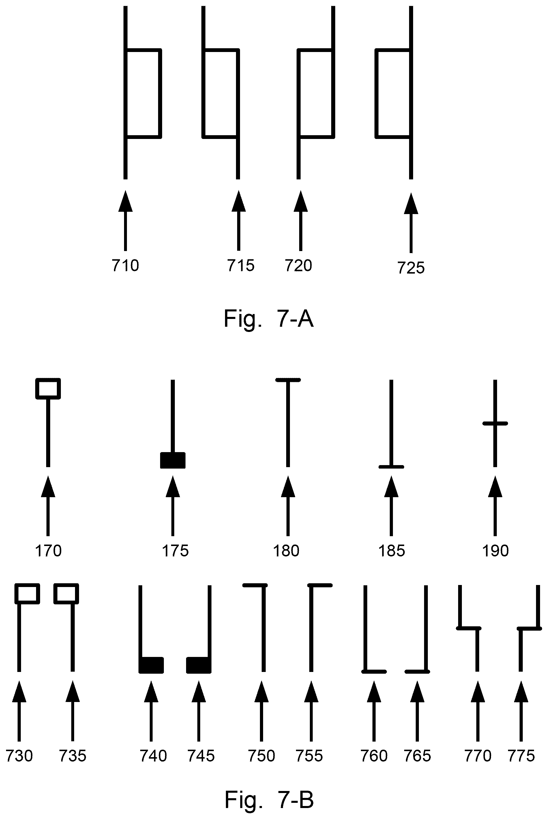 Patent US12106338 Figure 7 – Plural price range symbol widths integration display system, method, and device