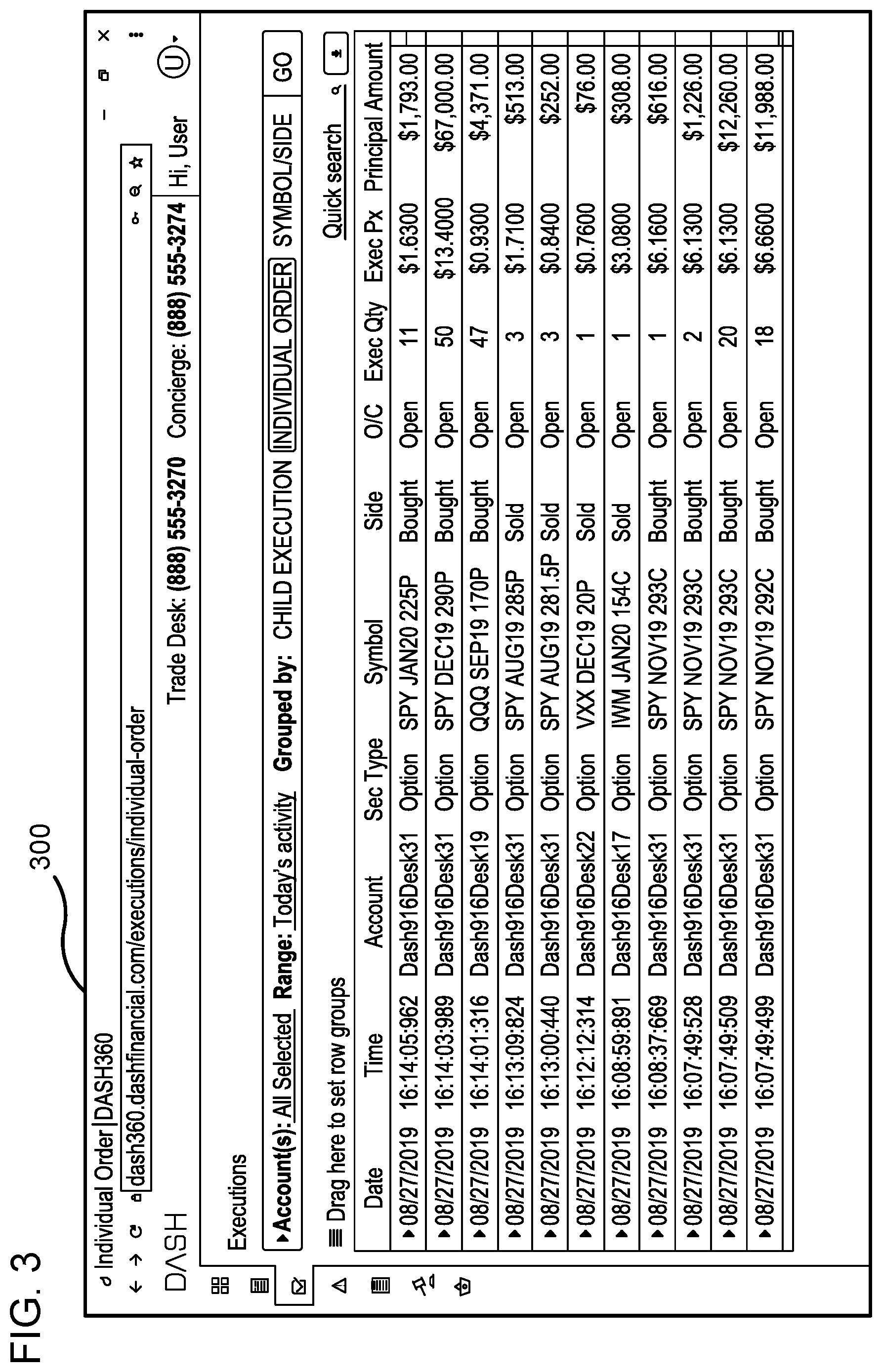 Patent US12106340 Figure 4 – Data activity visibility