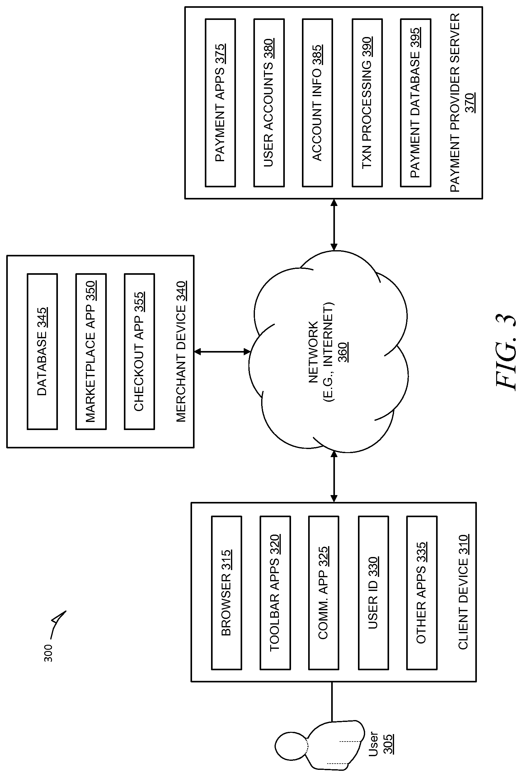 Patent US12106343 Figure 3 – Shopping assistant with account balance limit display