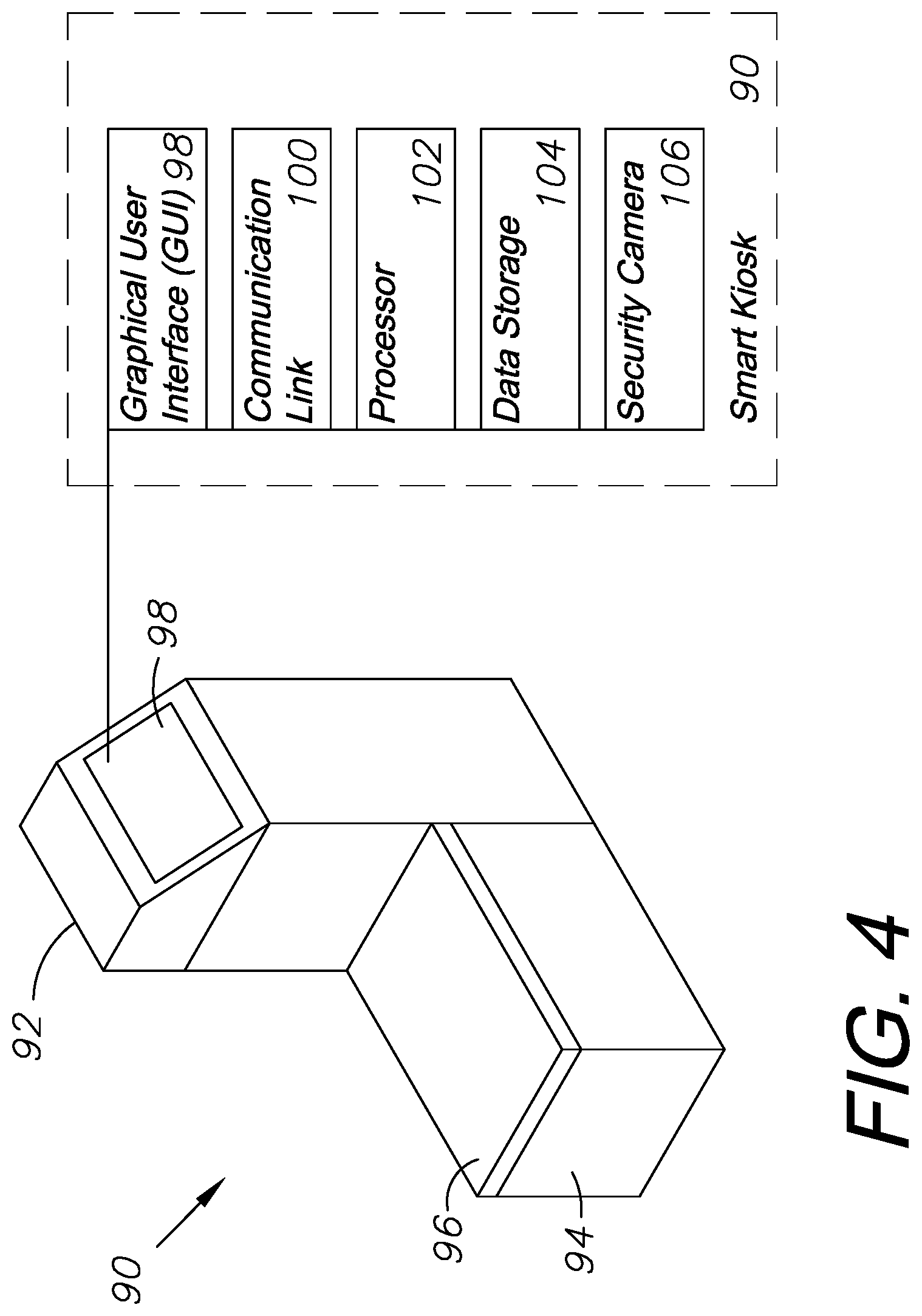 Patent US12106346 Figure 5 – Customized food and recipe ordering, production, labeling, and delivery system and method of use