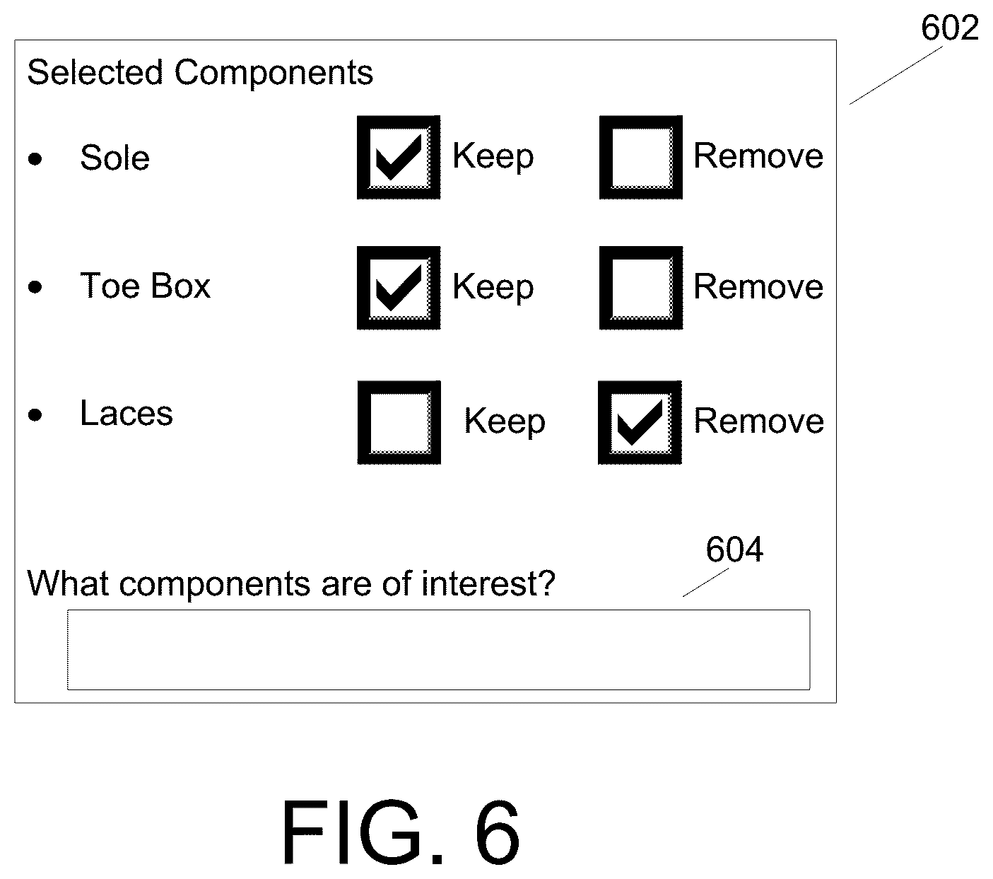 Patent US12106348 Figure 6 – Product presentation assisted by visual search
