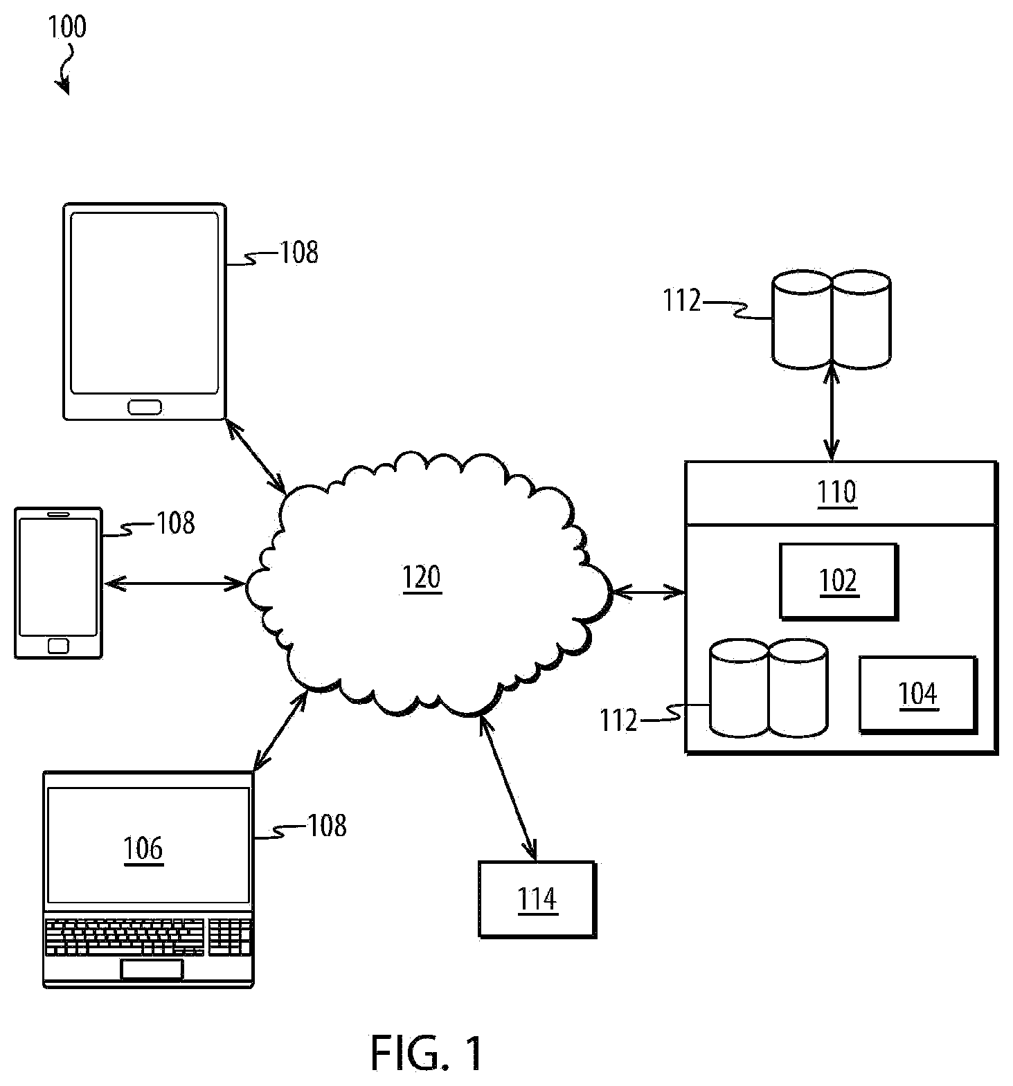 Patent US12106349 Figure 1 – System and graphical interface for diamond selection