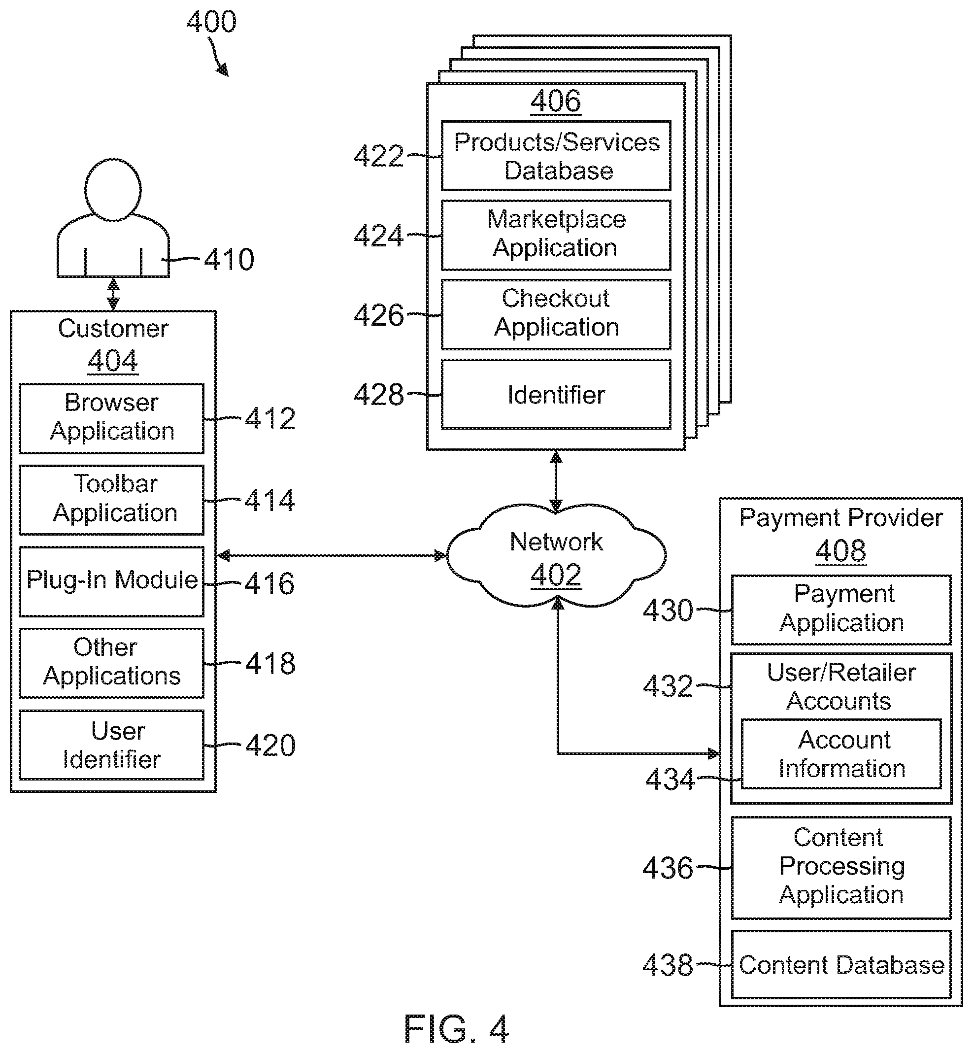 Patent US12106354 Figure 3 – No authentication payment and seamless authentication