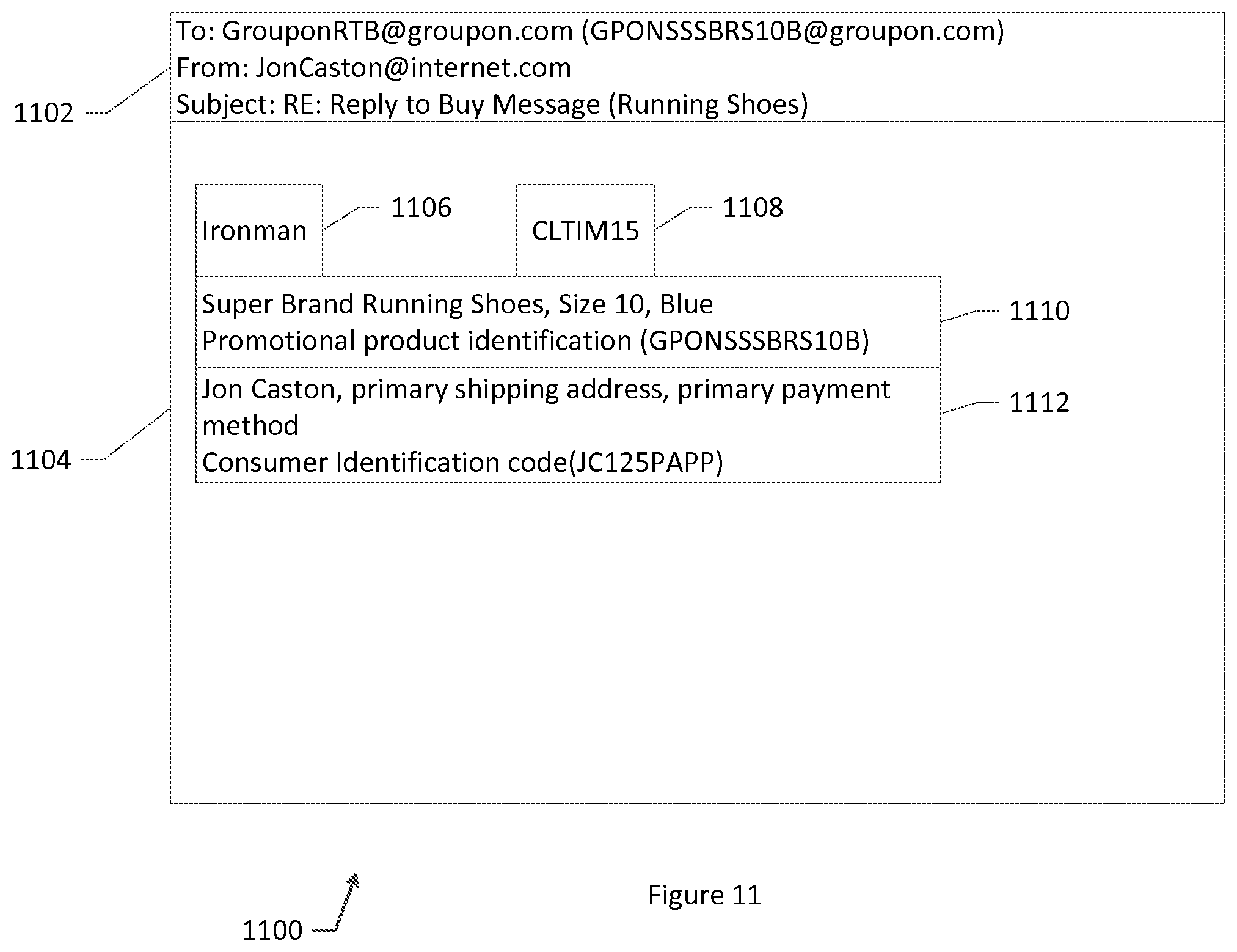 Patent US12106356 Figure 13 – Apparatuses, computer-implemented methods, and computer program products for obfuscation of a sender of an electronically transmissible message
