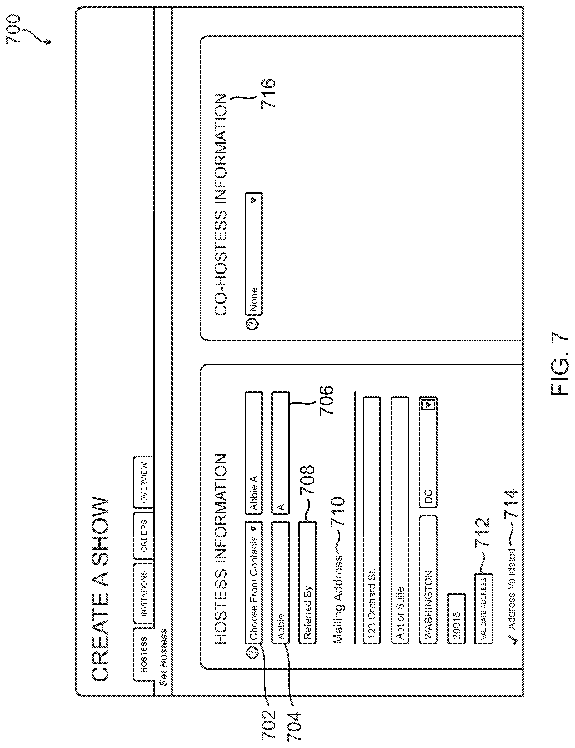 Patent US12106359 Figure 8 – Online social and collaborative commerce system and method thereof