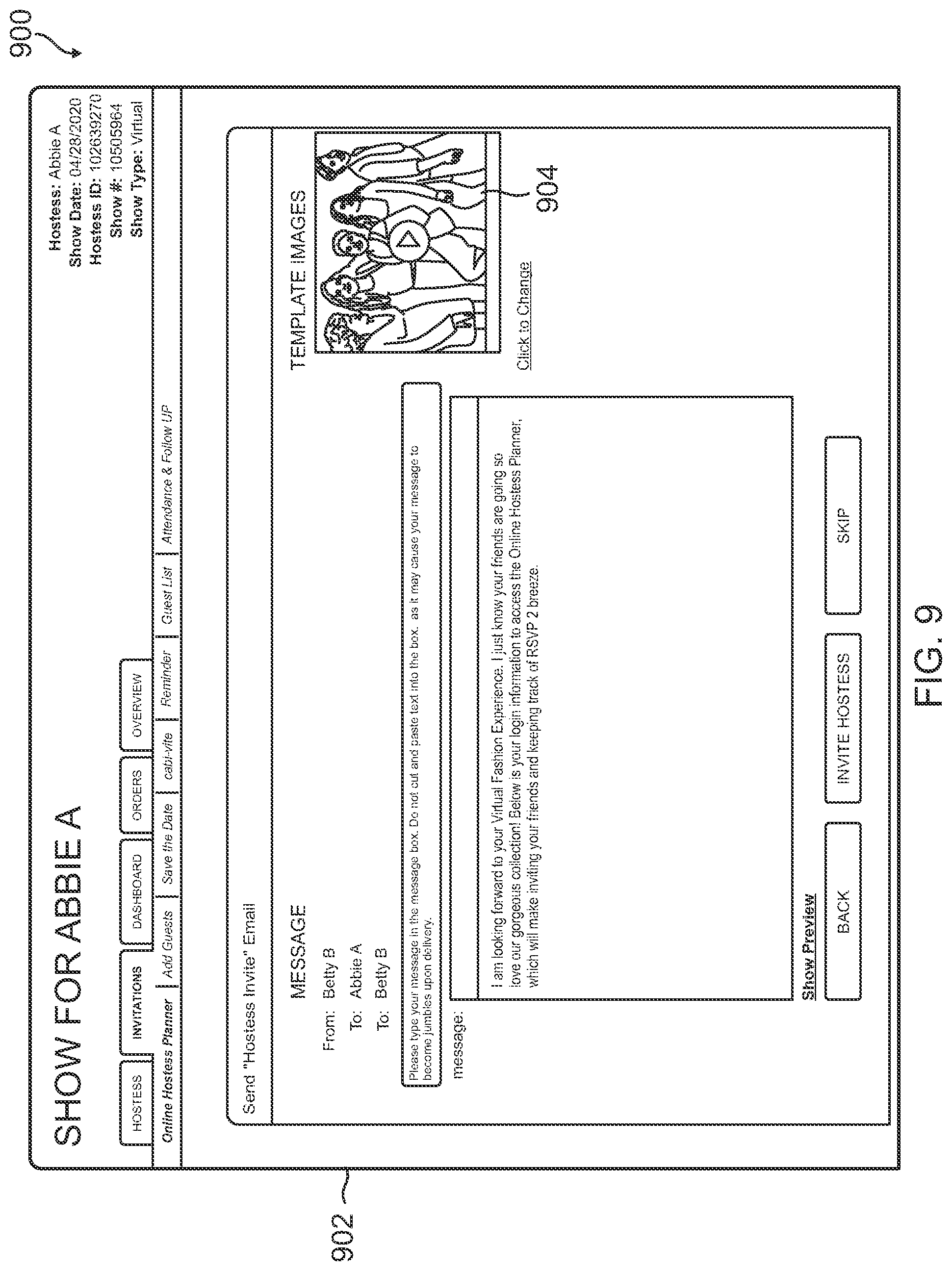 Patent US12106359 Figure 10 – Online social and collaborative commerce system and method thereof