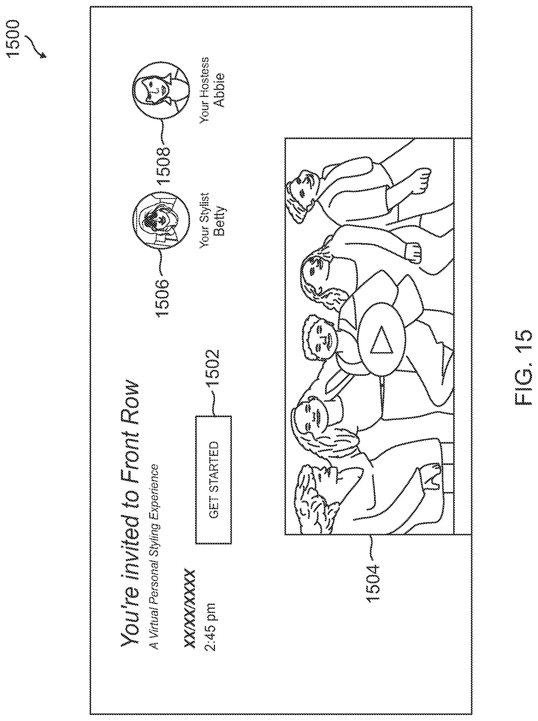 Patent US12106359 Figure 16 – Online social and collaborative commerce system and method thereof