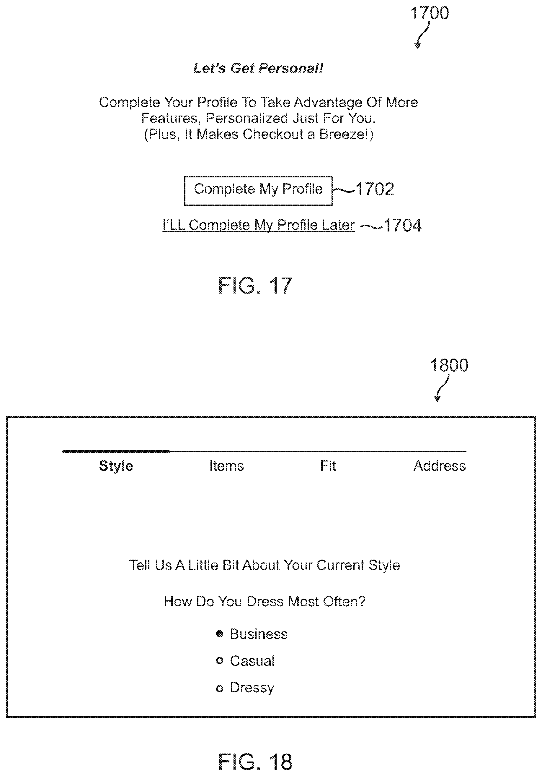 Patent US12106359 Figure 18 – Online social and collaborative commerce system and method thereof