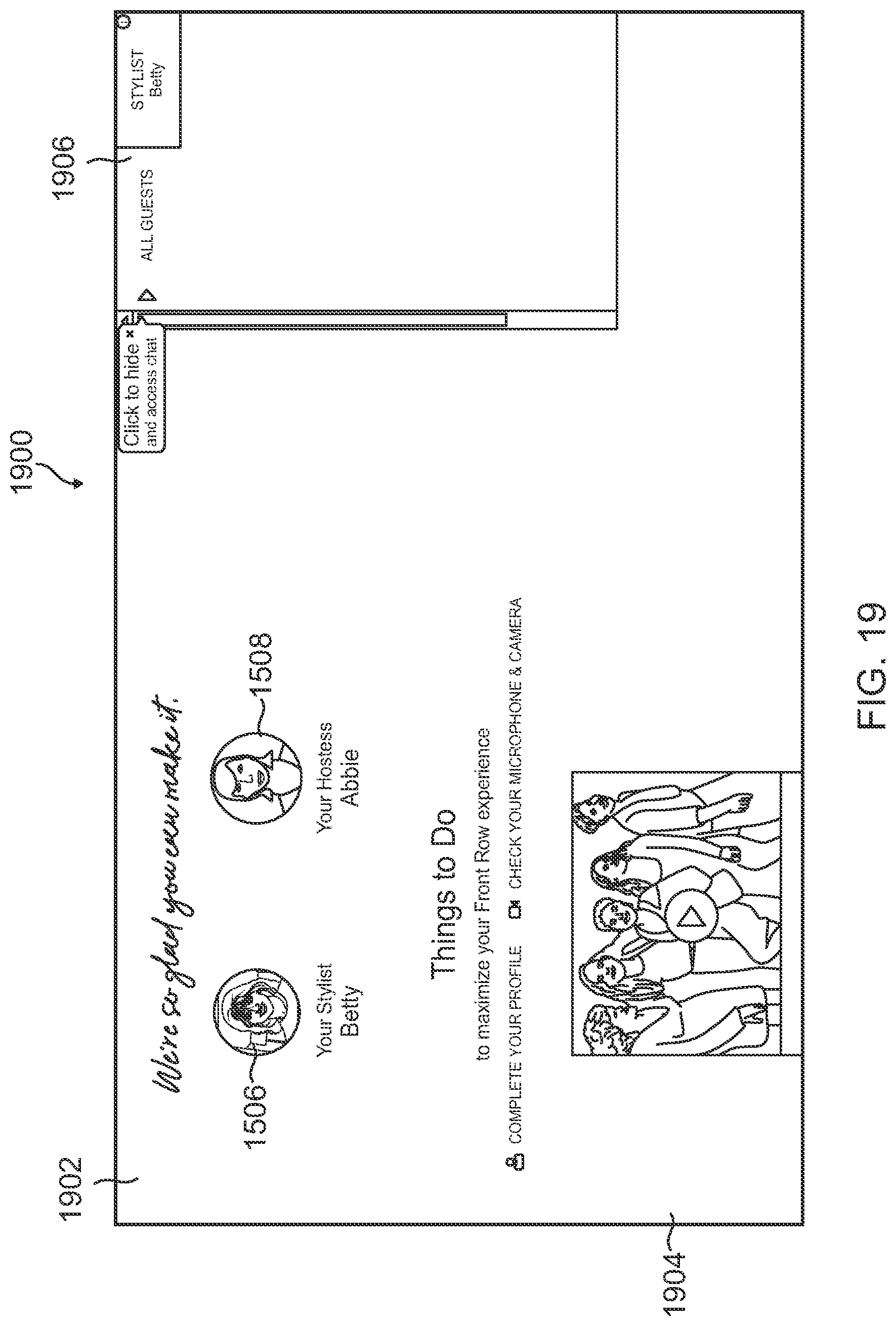 Patent US12106359 Figure 19 – Online social and collaborative commerce system and method thereof