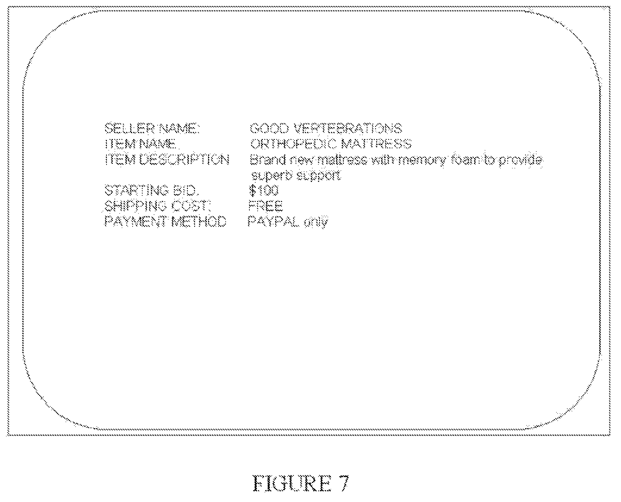 Patent US12106362 Figure 7 – Apparatus to provide liquid funds in the online auction environment