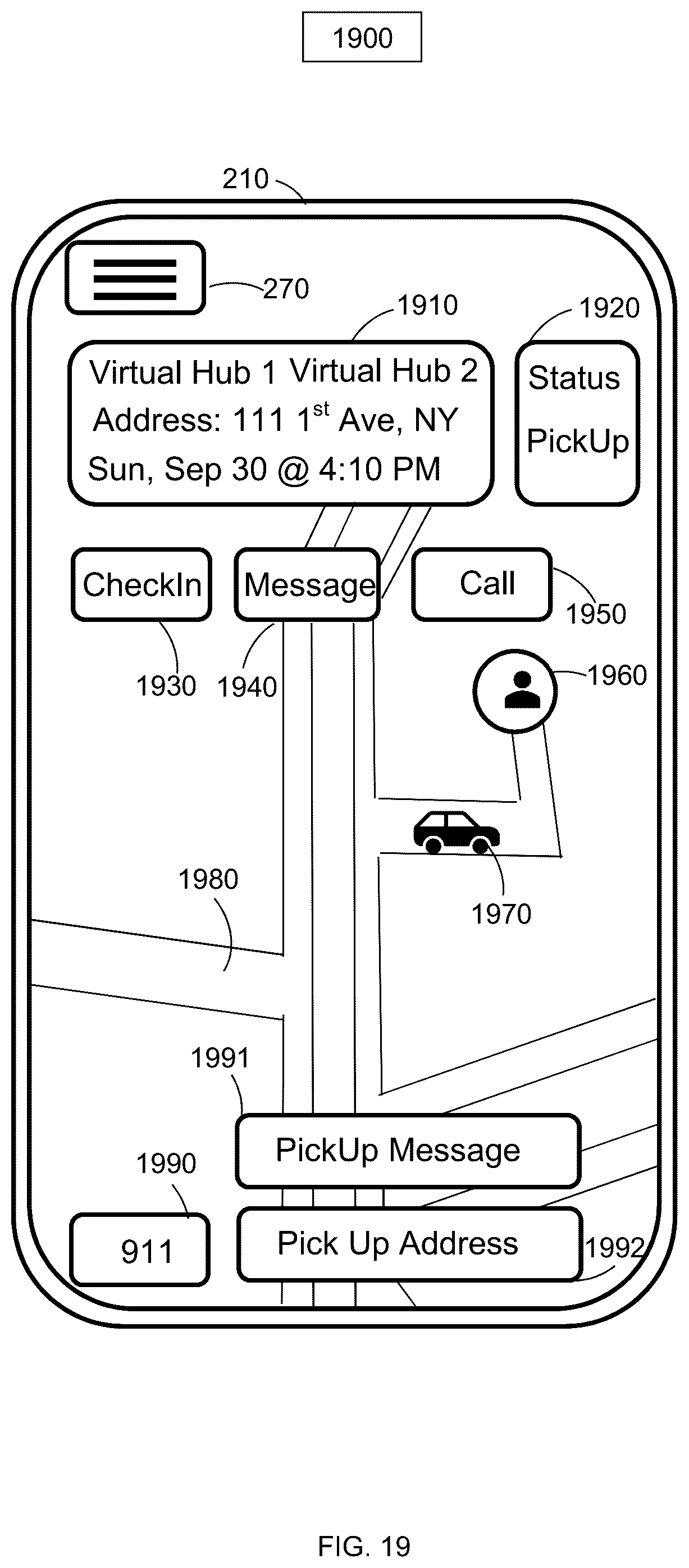 Patent US12106365 Figure 19 – Web browser and operating system portal and search portal with price time priority queues