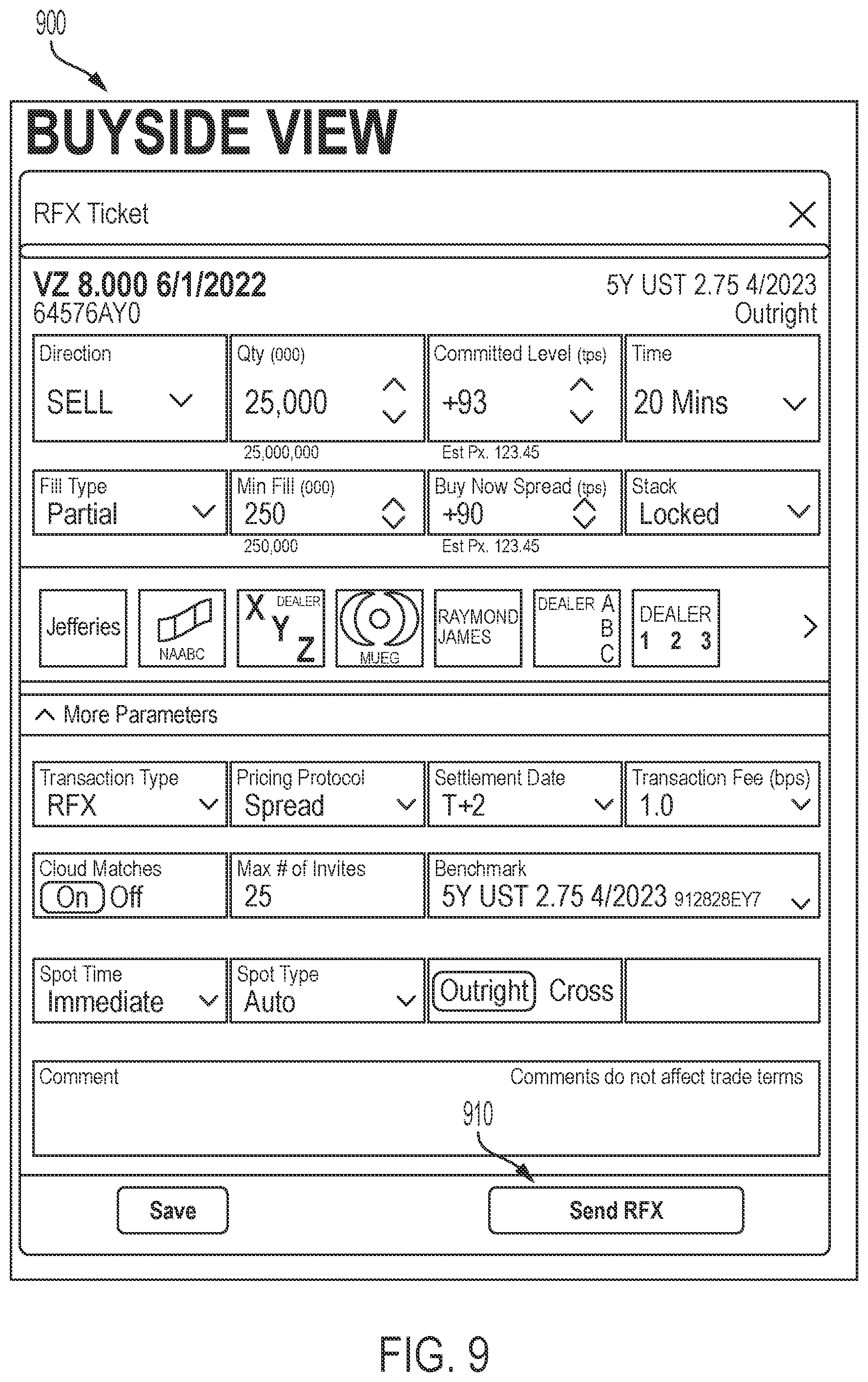 Patent US12106366 Figure 11 – Computer platforms configured to implement a specialized communication session protocol for electronic execution of electronic transactions and methods of use thereof