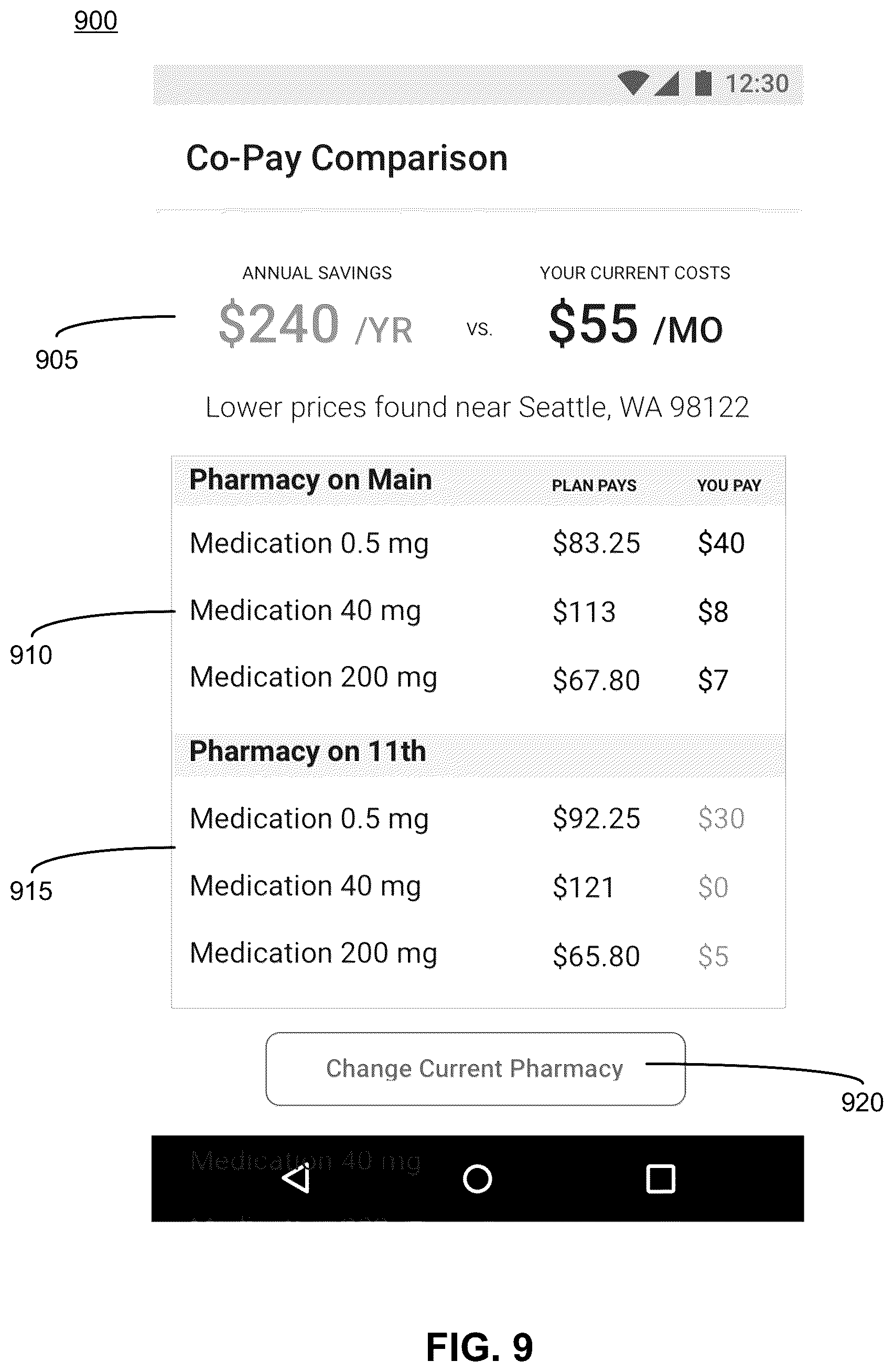 Patent US12106379 Figure 9 – Using machine learning to classify insurance card information