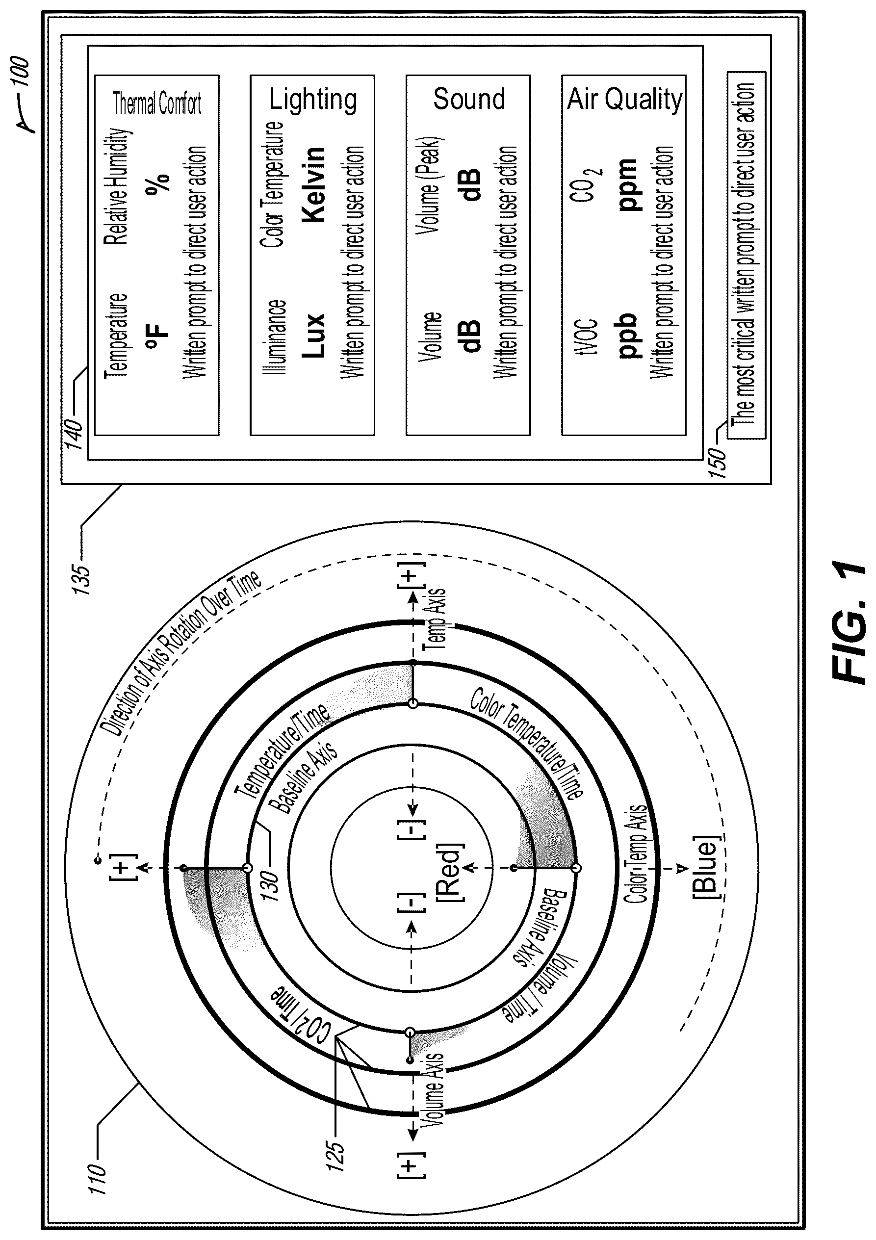 Patent US12106390 — Method and apparatus for measuring environmental conditions — Figure 1