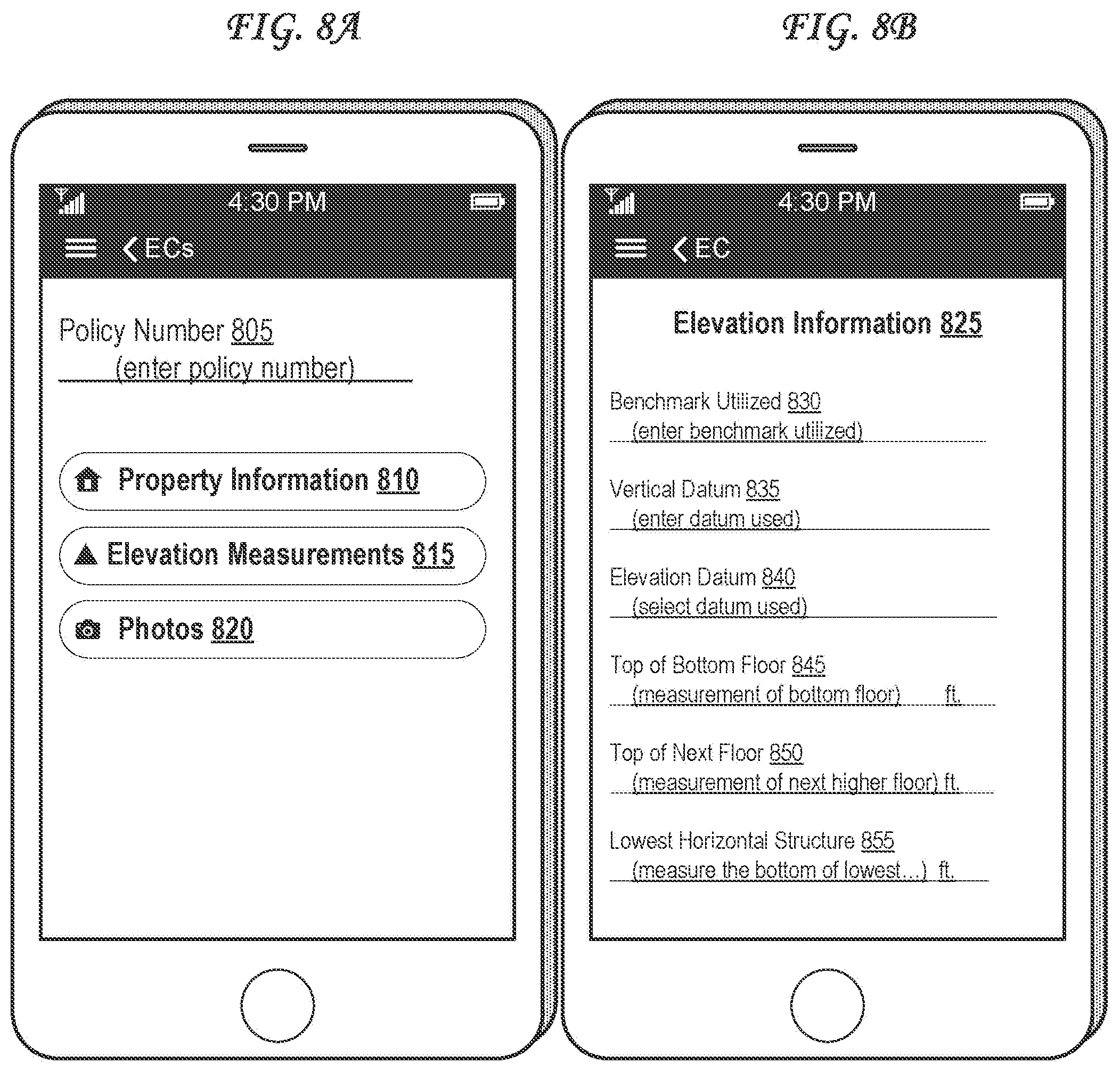 Patent US12106391 Figure 12 – Property measurement with automated document production