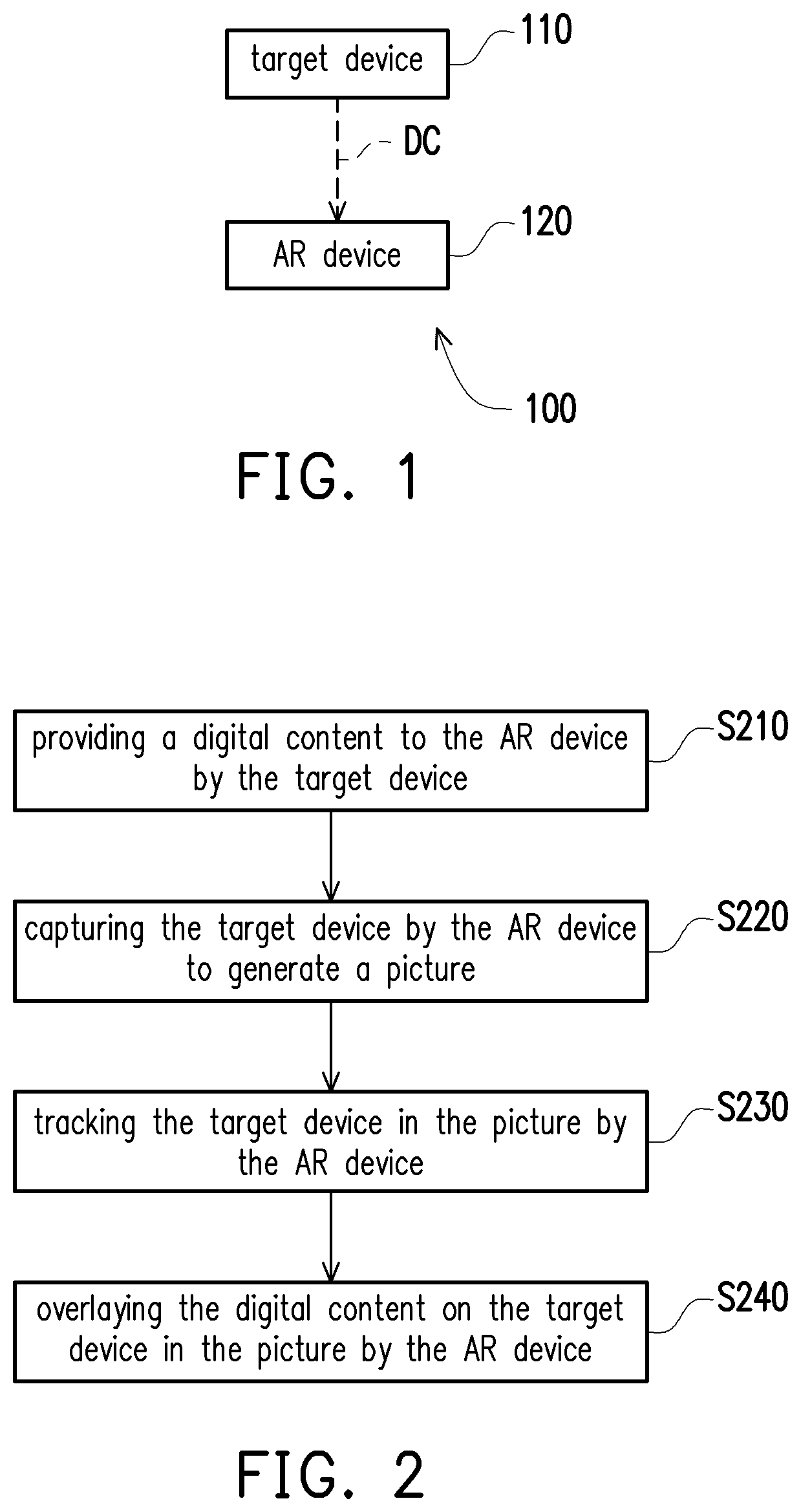 Patent US12106395 Figure 1 – Augmented reality system and operation method thereof