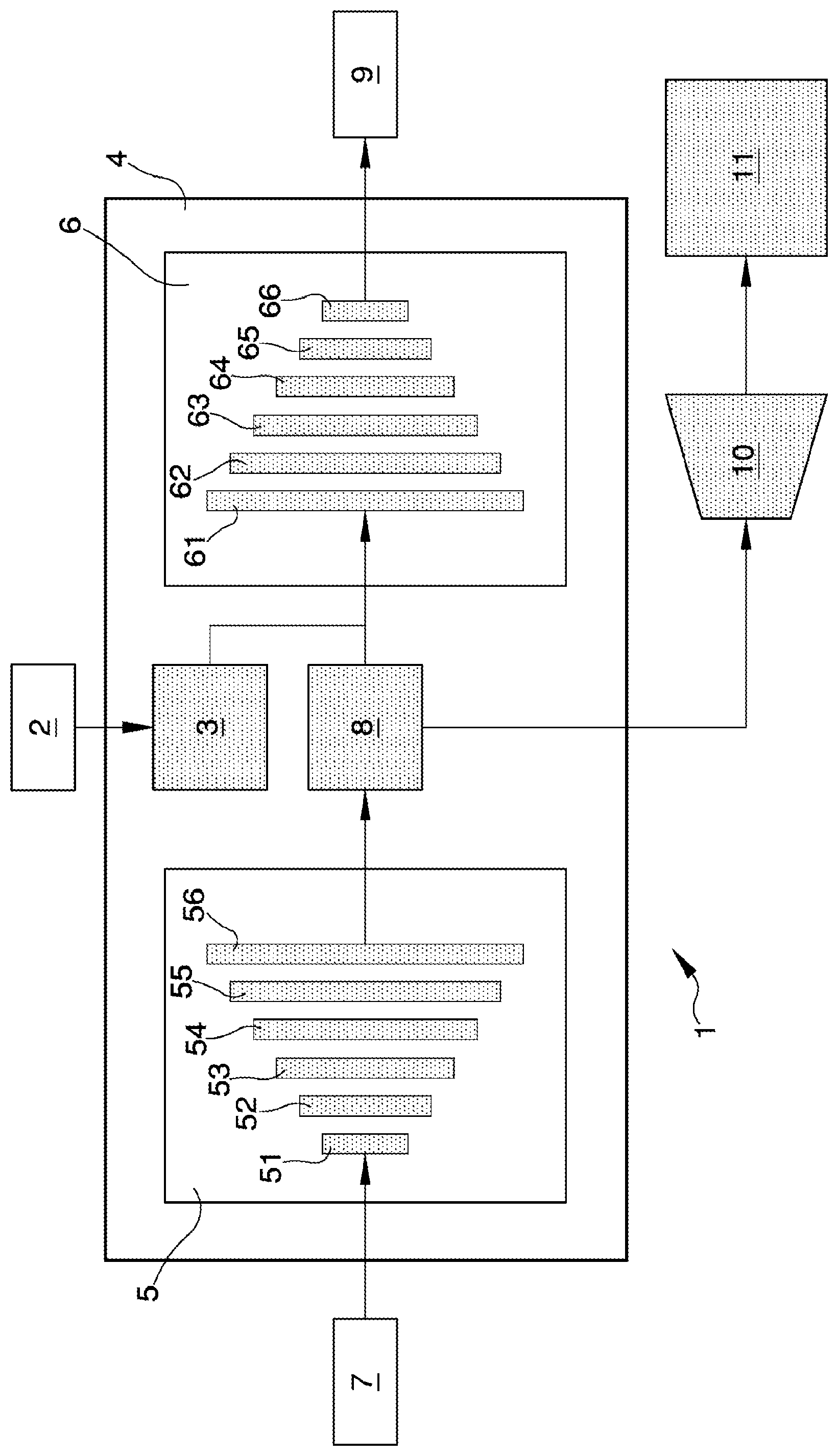 Patent US12106399 Figure 1 – Generative system for the creation of digital images for printing on design surfaces