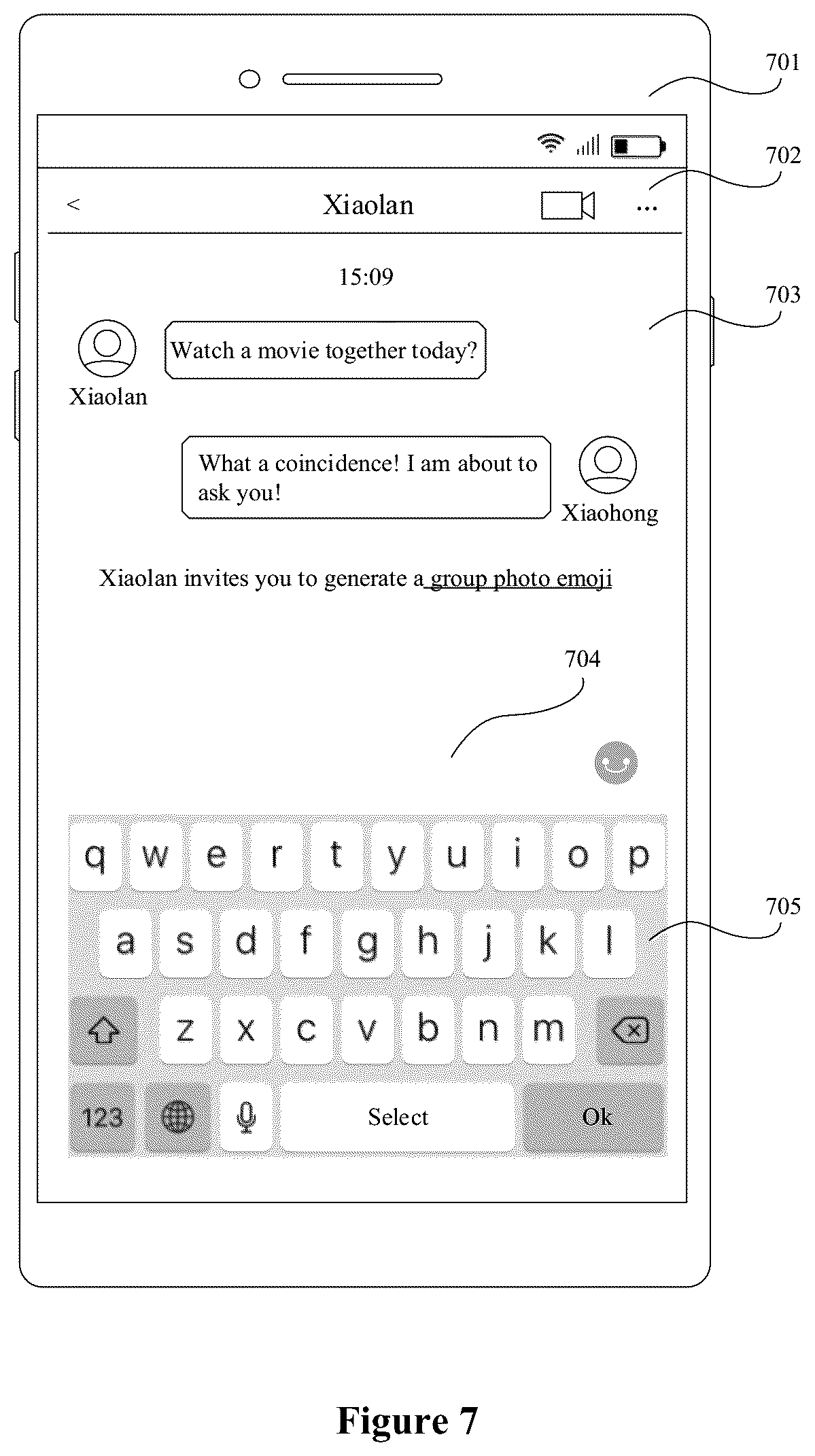 Patent US12106410 Figure 6 – Customizing emojis for users in chat applications