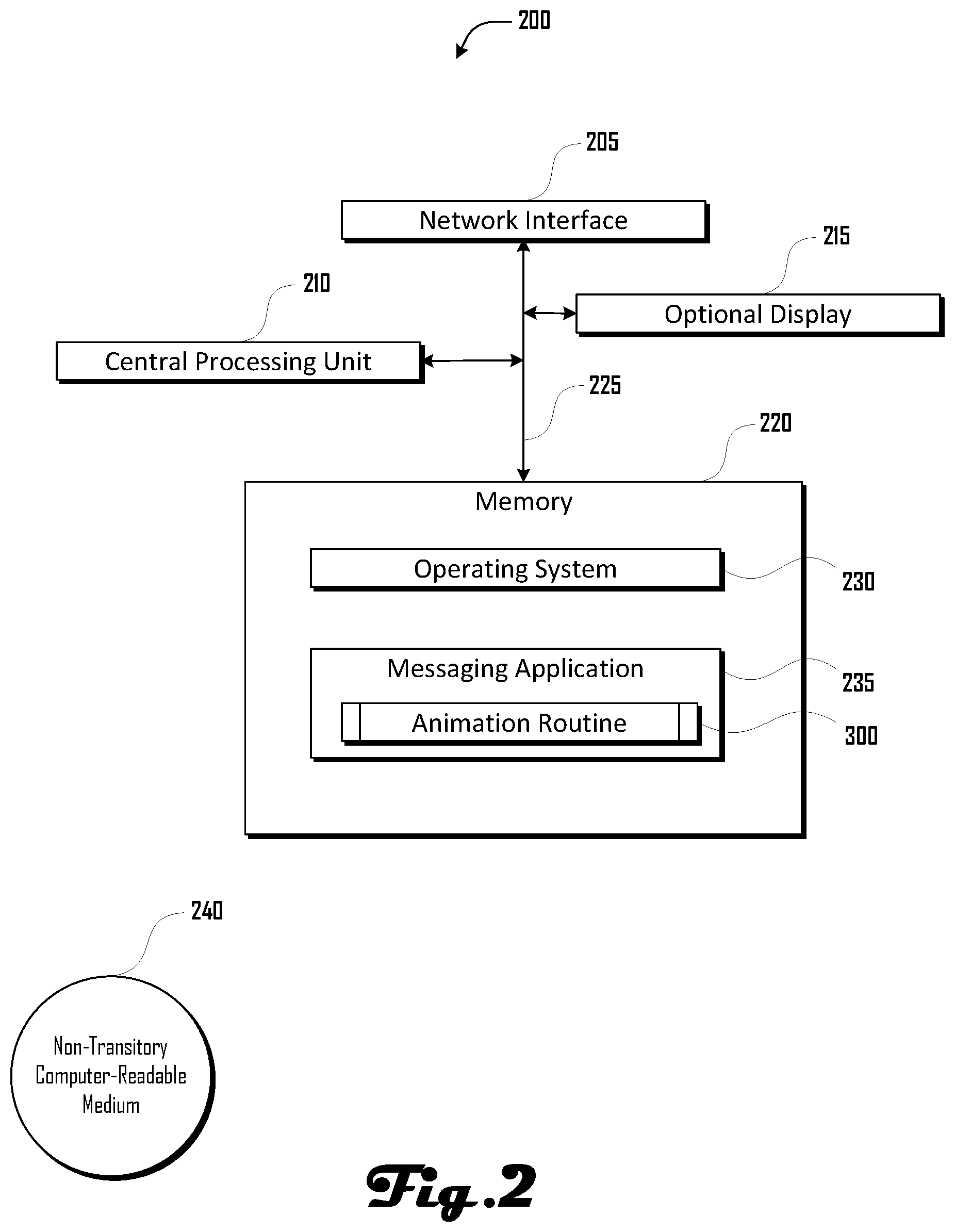 Patent US12106415 Figure 2 – Customizable animations for text messages