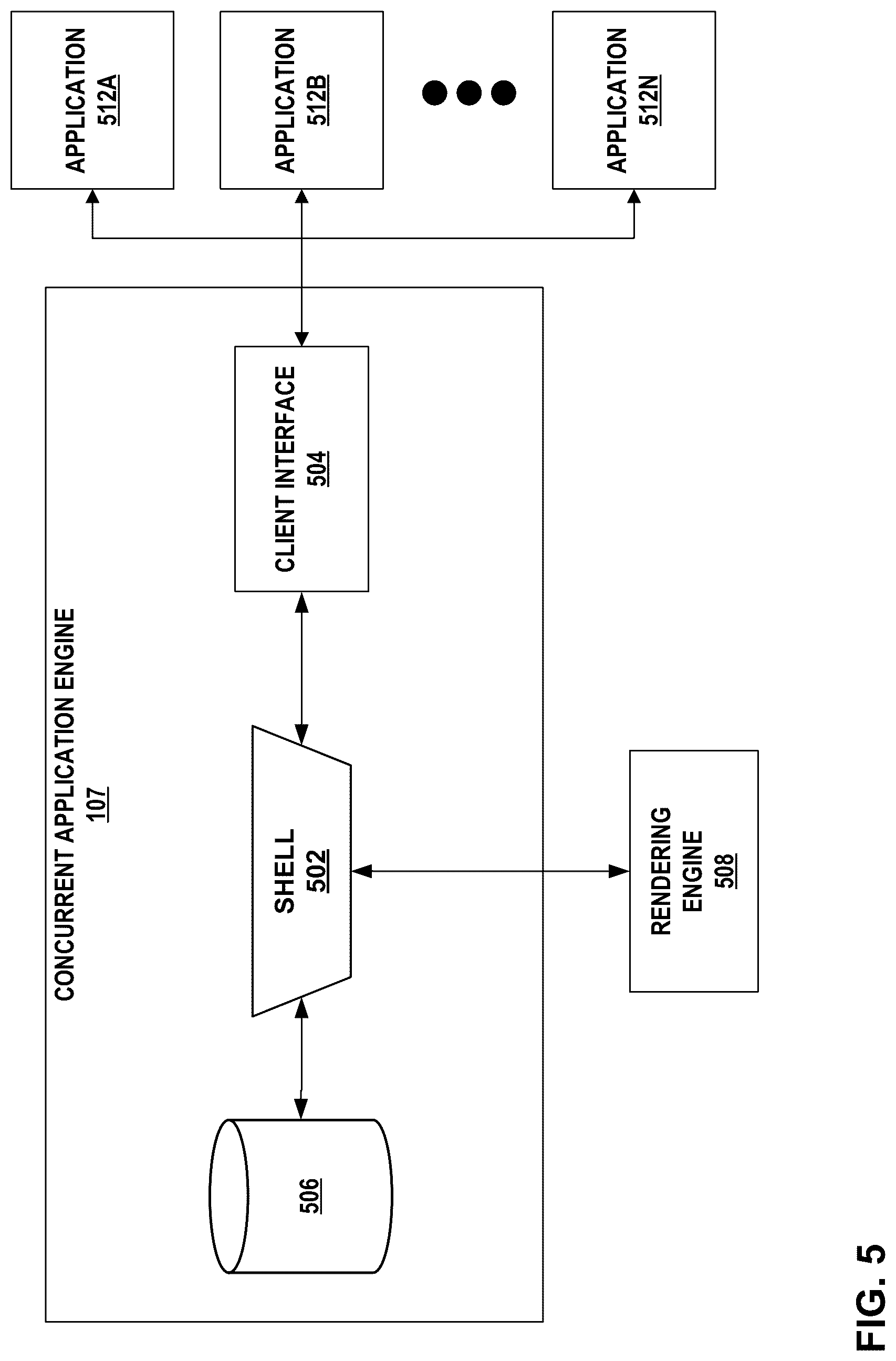 Patent US12106416 Figure 7 – Artificial reality system architecture for concurrent application execution and collaborative 3D scene rendering