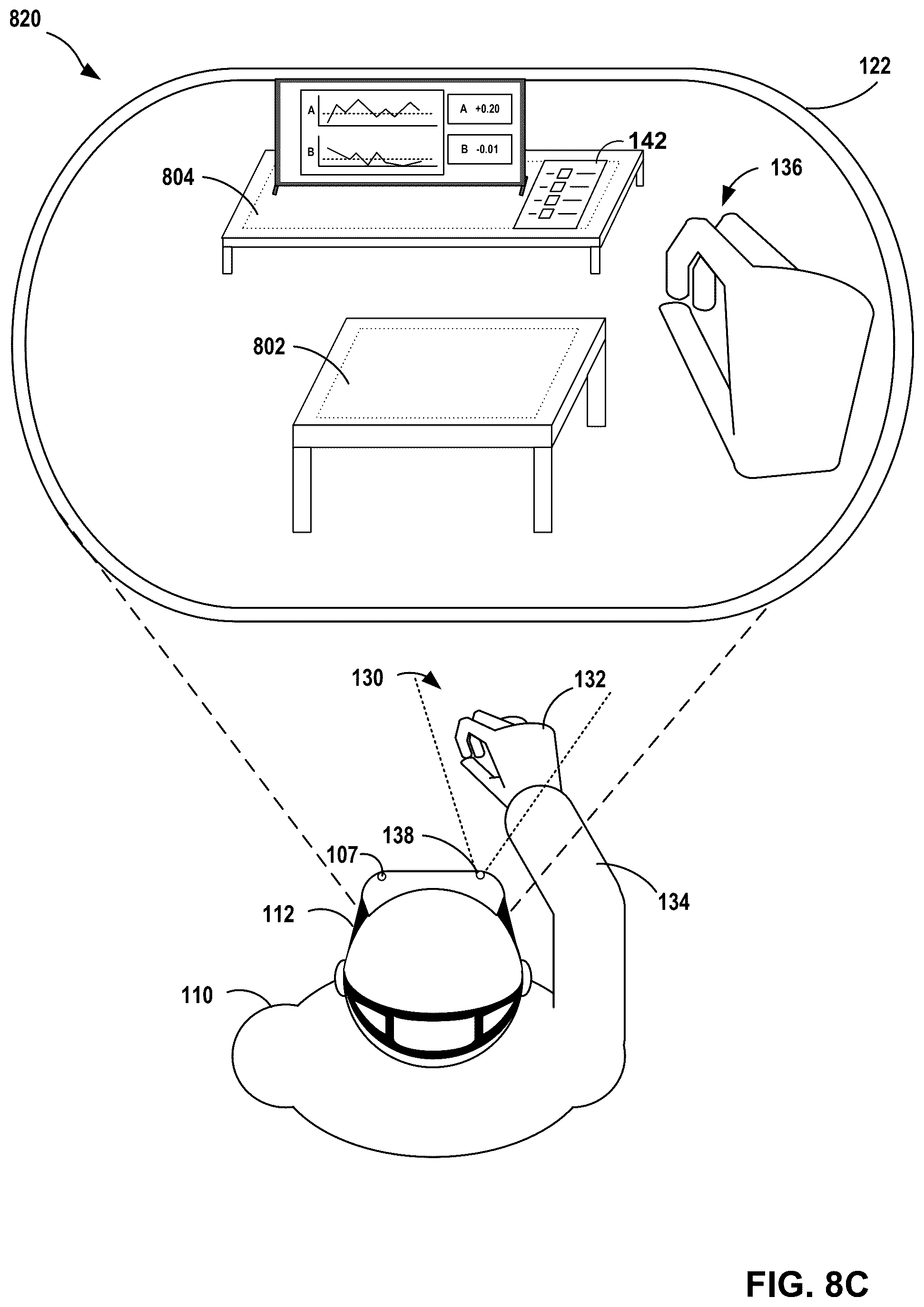 Patent US12106416 Figure 12 – Artificial reality system architecture for concurrent application execution and collaborative 3D scene rendering