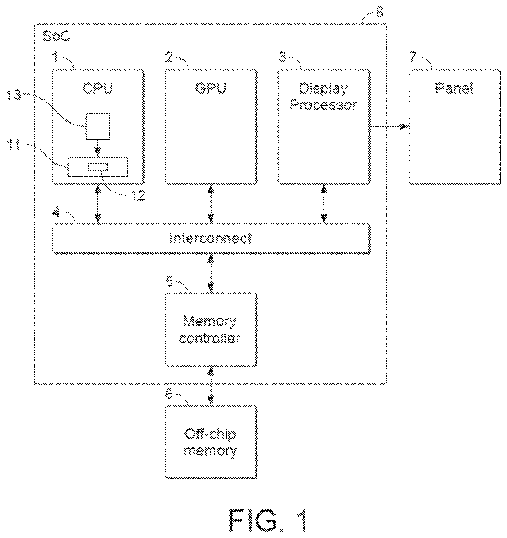 Patent US12106422 Figure 1 – Graphics processing