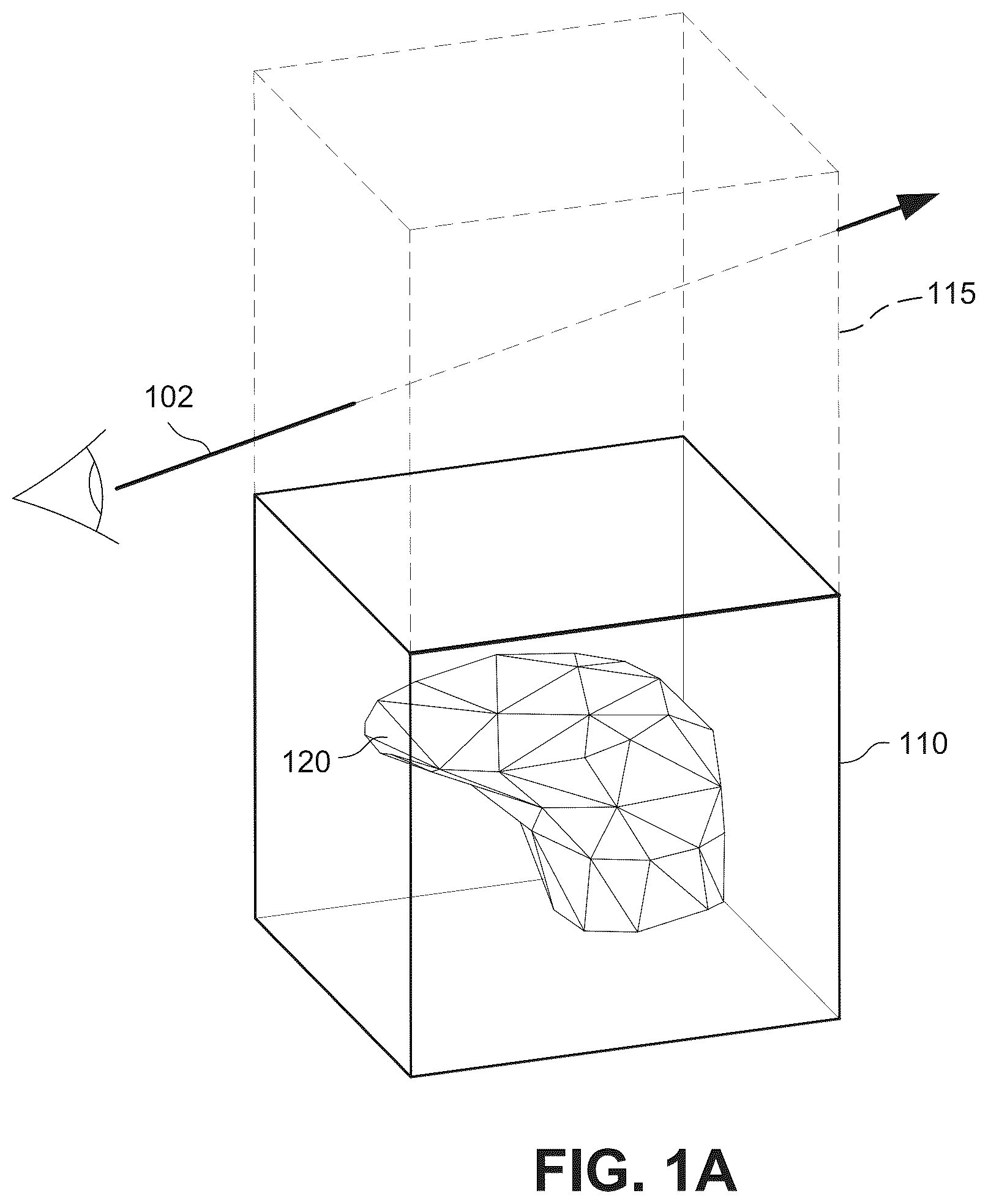 Patent US12106423 Figure 1 – Reducing false positive ray traversal using ray clipping