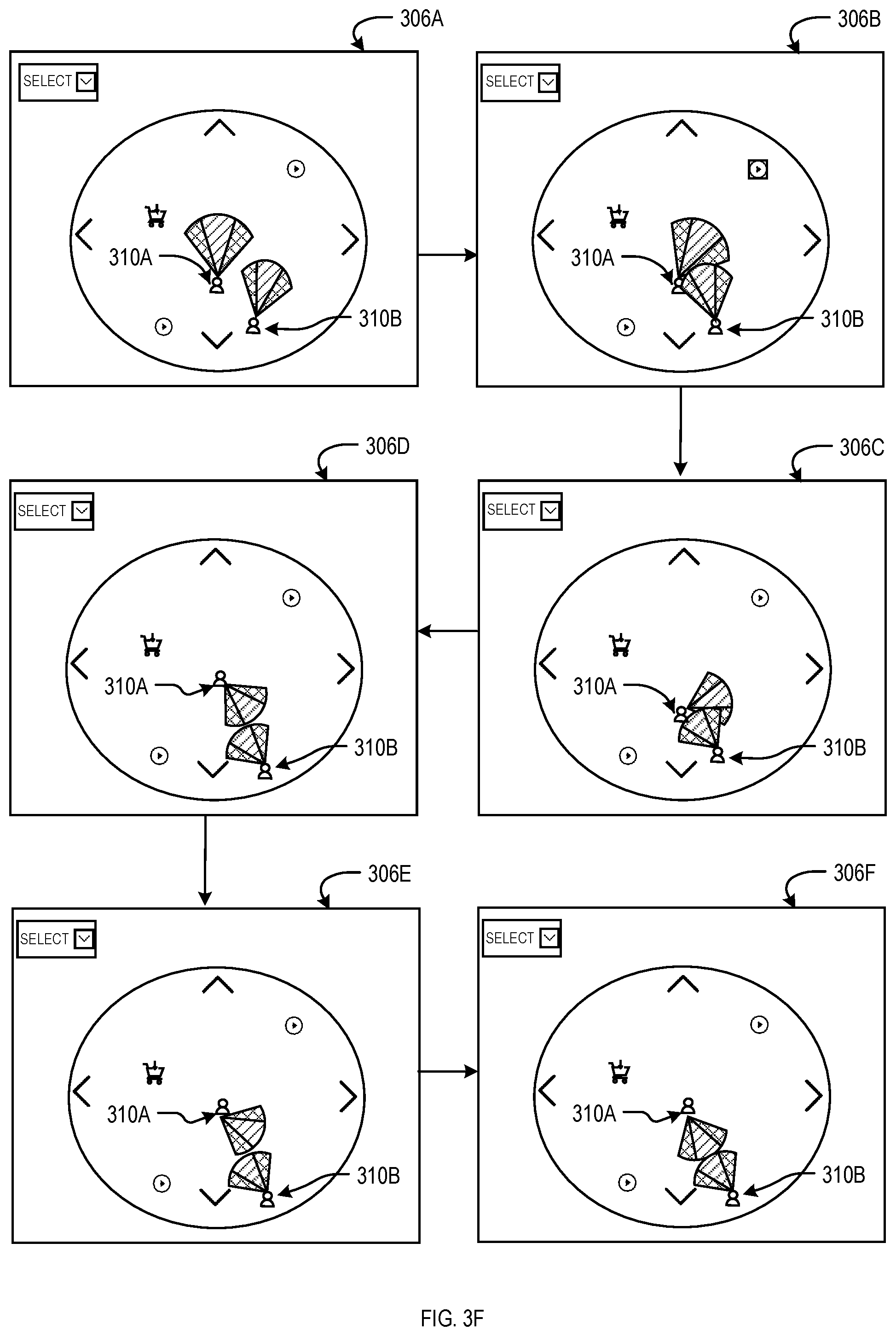 Patent US12106425 Figure 8 – Method and processing unit for monitoring viewing parameters of users in an immersive environment