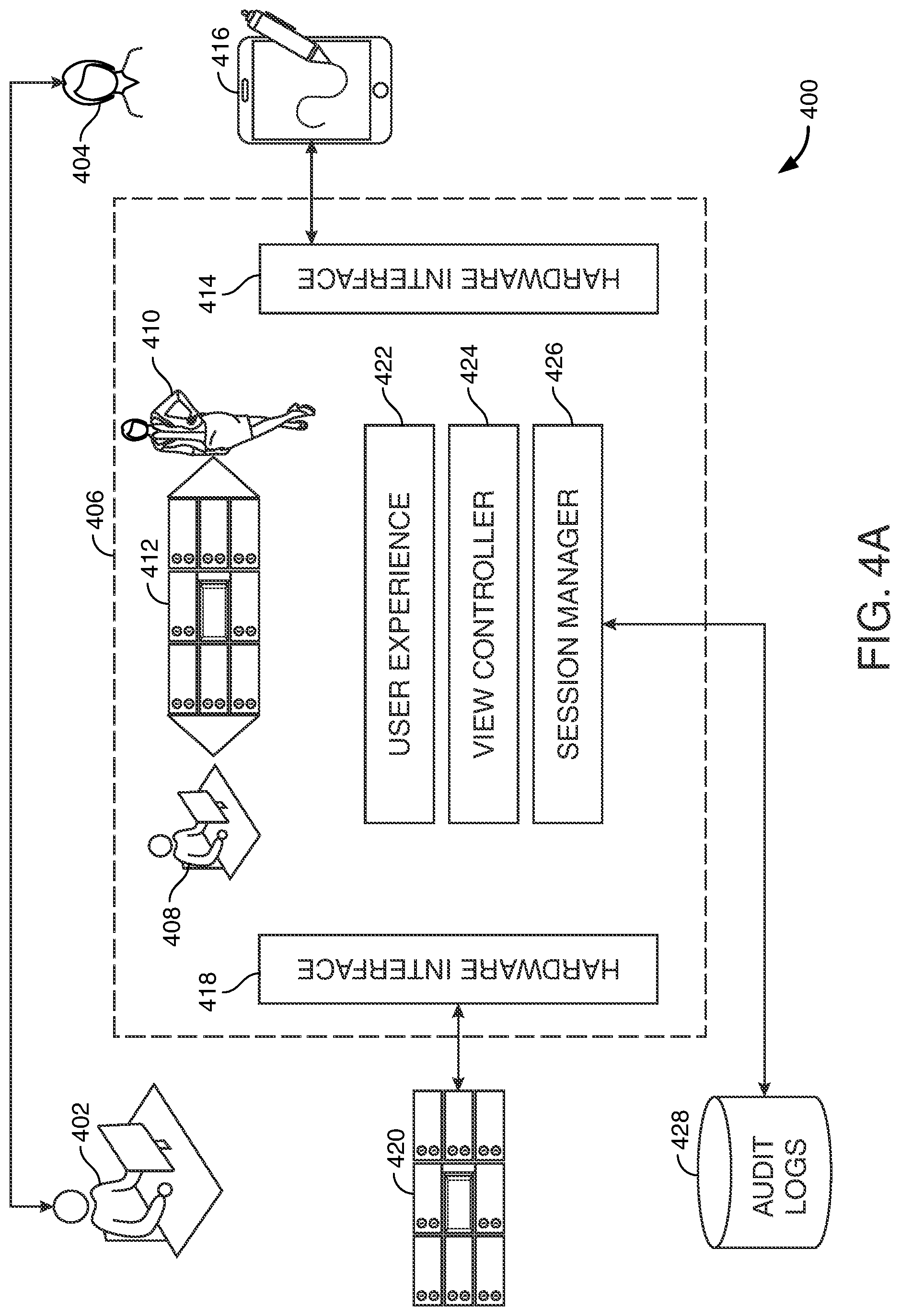 Patent US12106431 Figure 4 – Metaverse enhanced safe deposit box