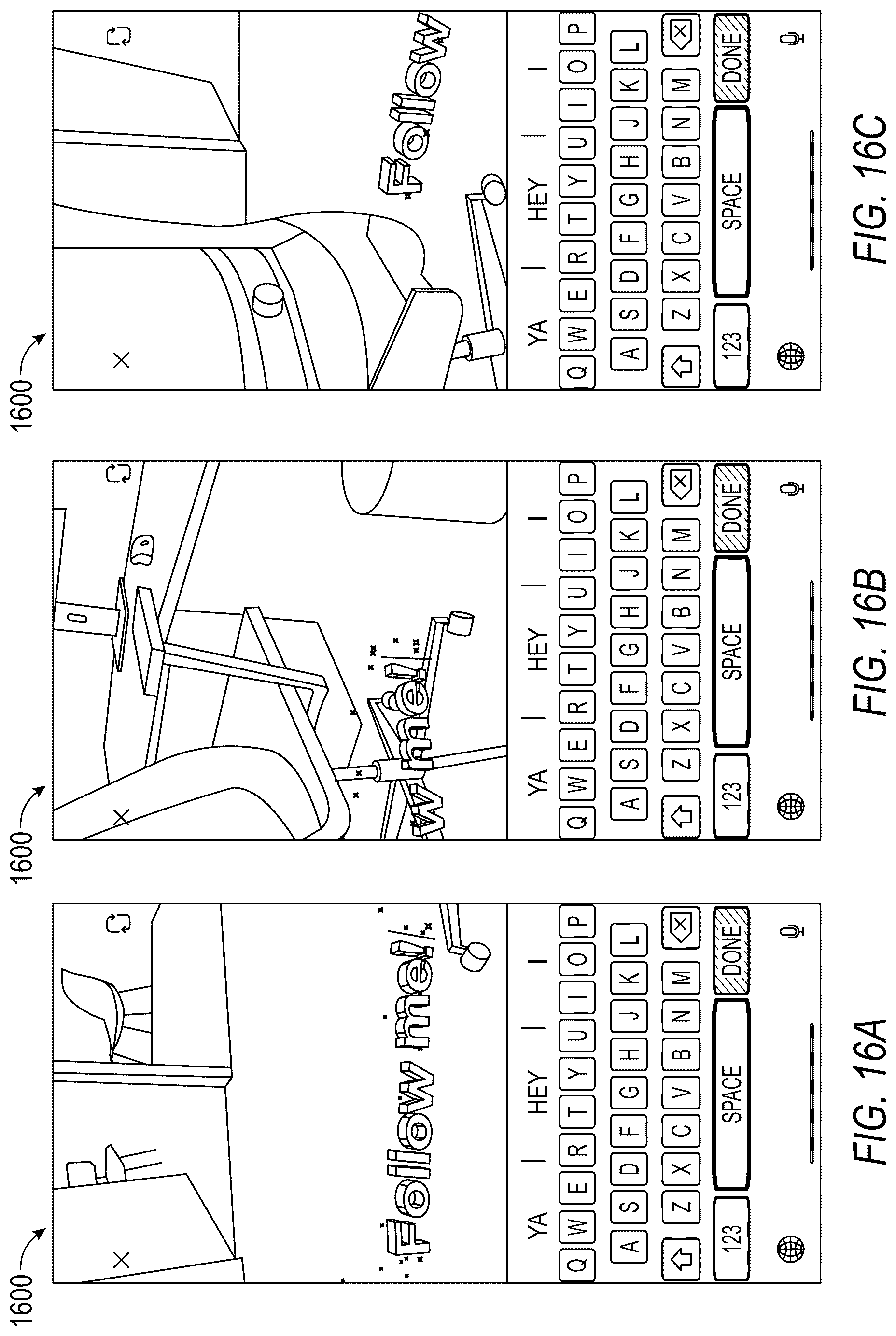 Patent US12106441 Figure 16 – Rendering 3D captions within real-world environments