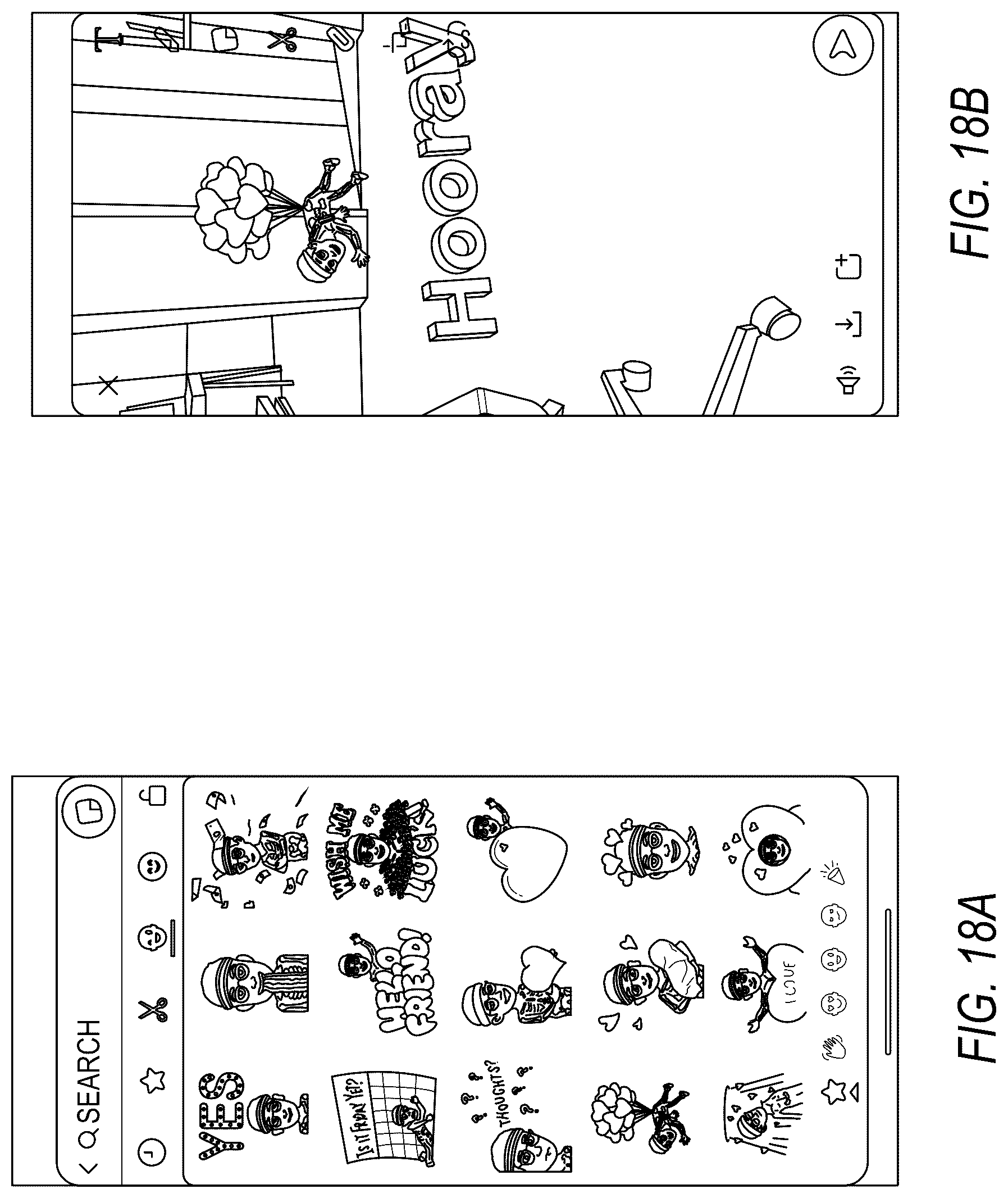 Patent US12106441 Figure 19 – Rendering 3D captions within real-world environments