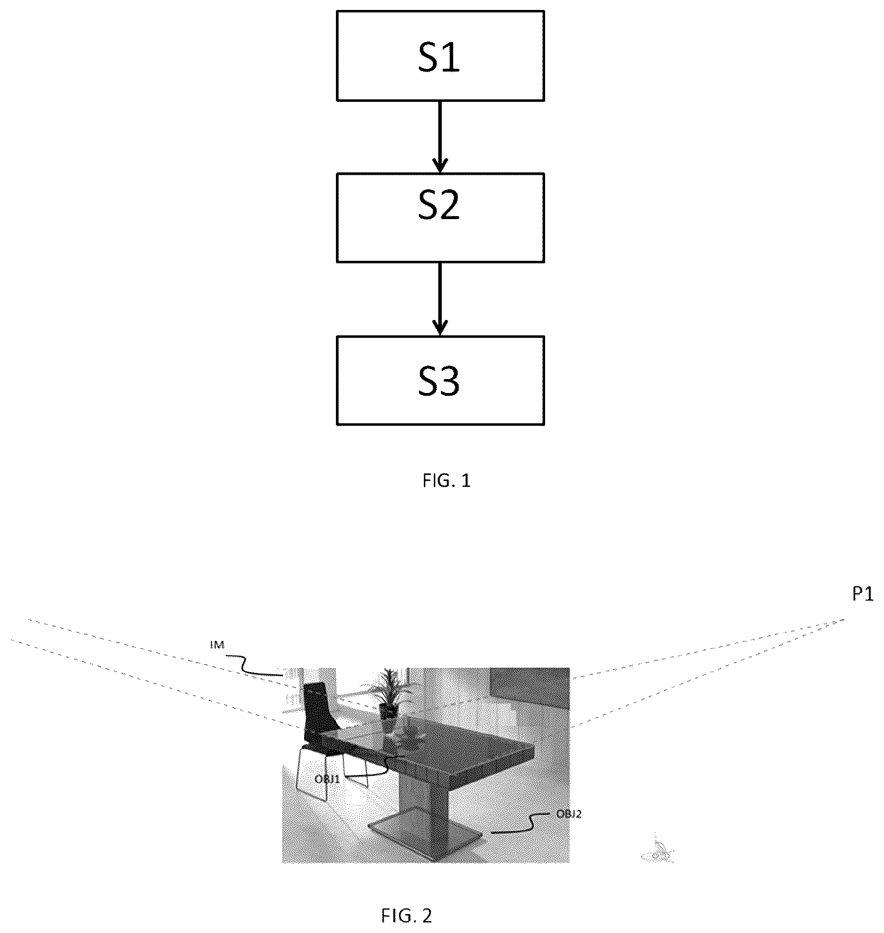 Patent US12106442 Figure 1 – Computer-implemented method for assisting a positioning of a 3D object in a 3D scene