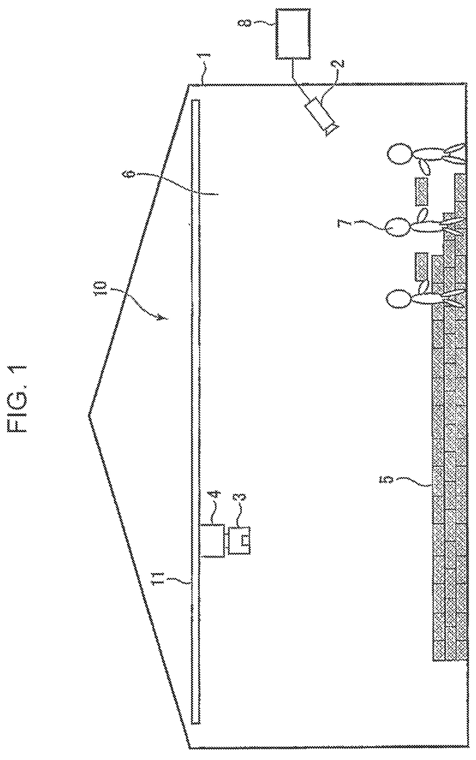 Patent US12106467 Figure 1 – Inspection apparatus and inspection method for coke oven construction, and coke oven construction method
