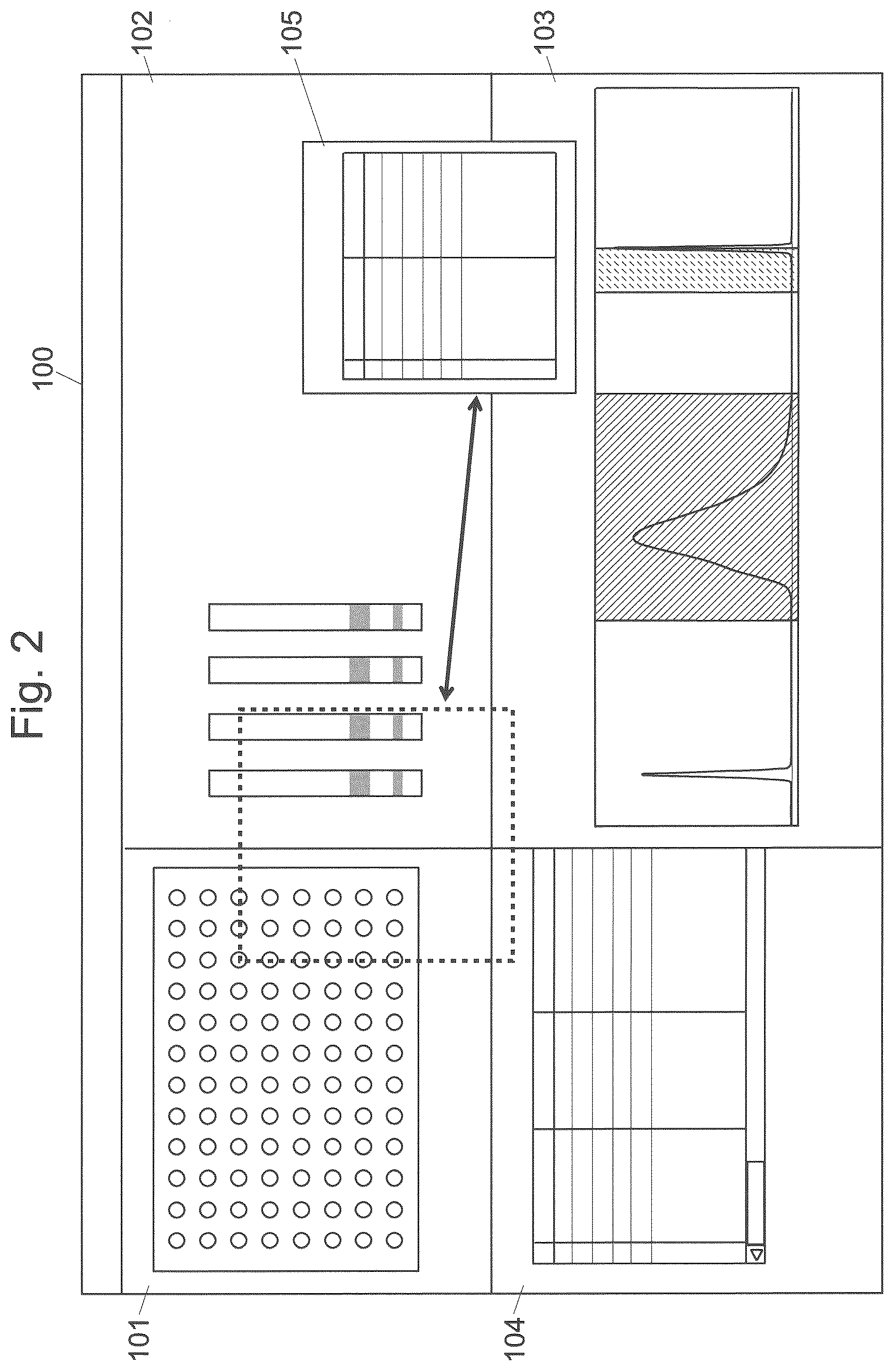 Patent US12106475 Figure 2 – Electrophoretic analysis data processing device and record medium recording electrophoretic analysis data processing program