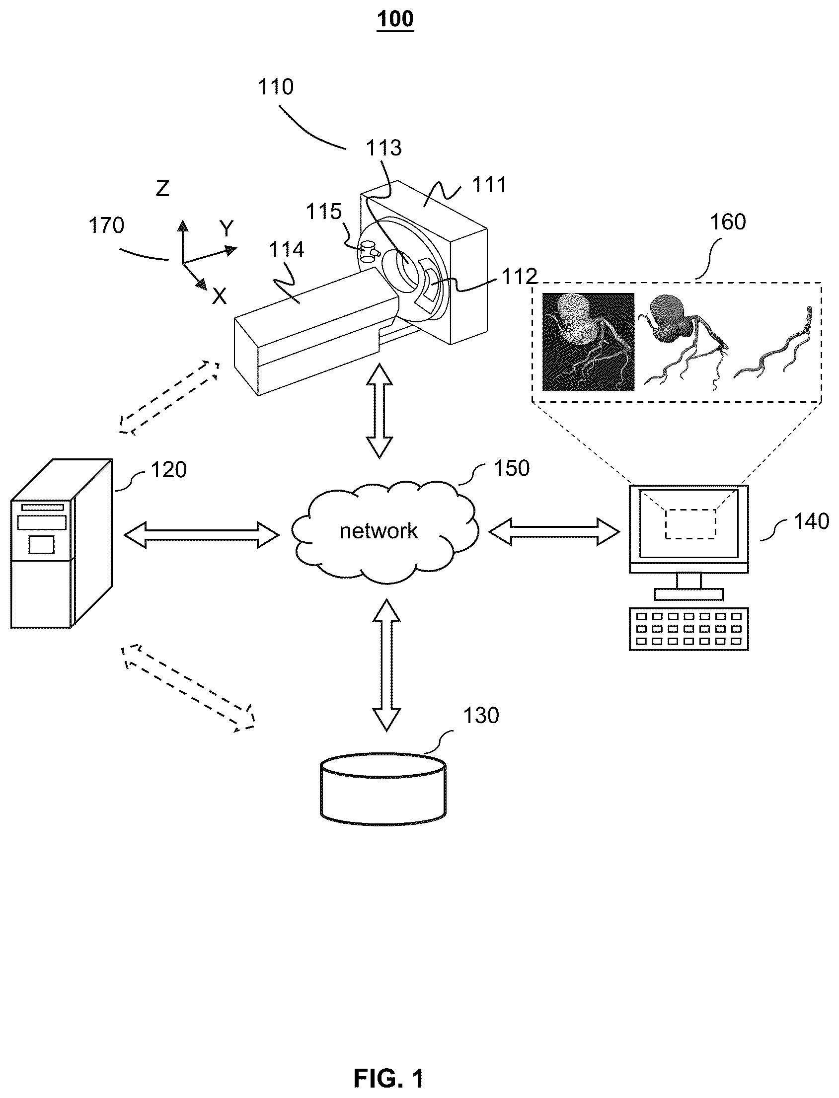 Patent US12106489 Figure 1 – Systems and methods for determining hemodynamic parameters