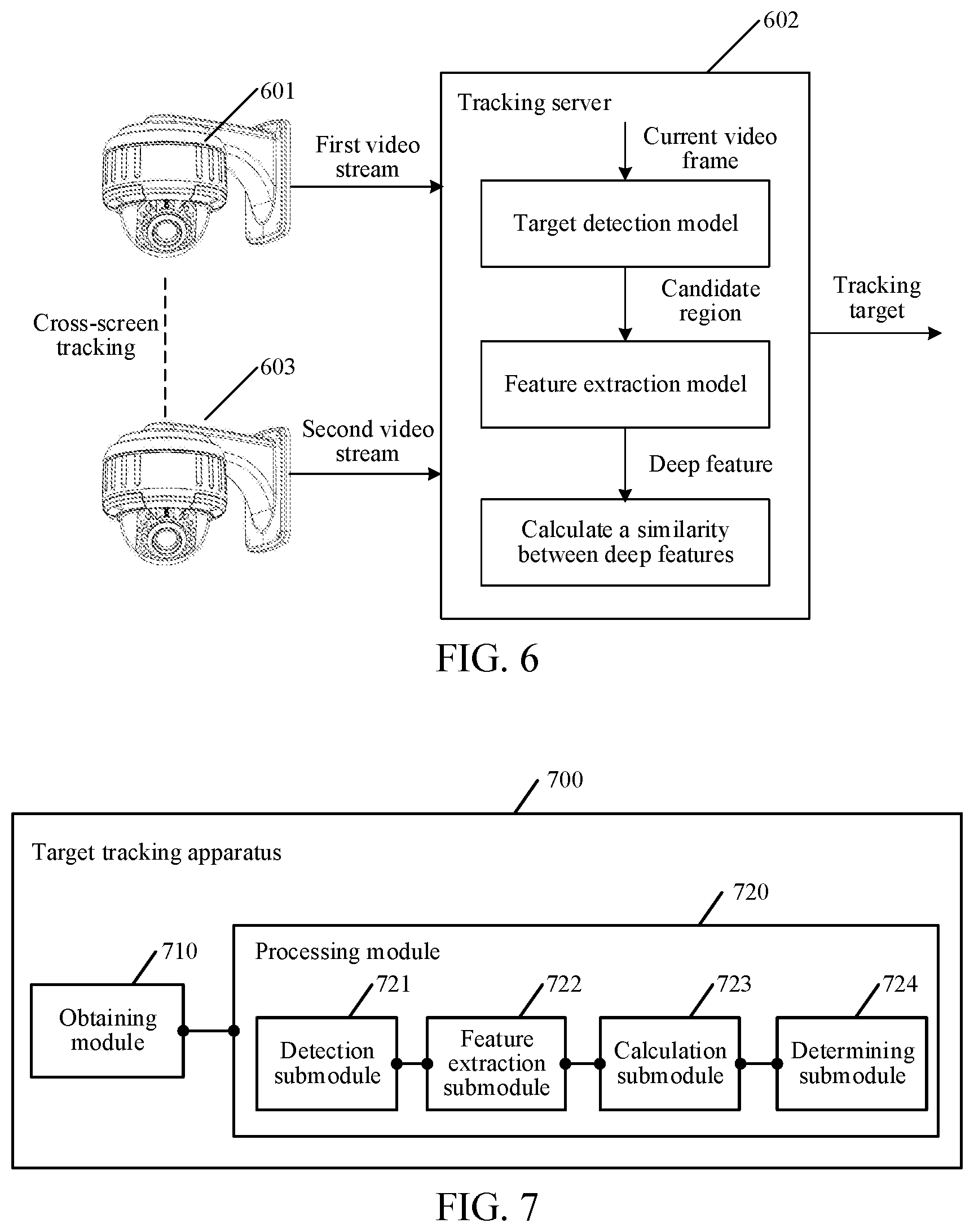 Patent US12106491 Figure 5 – Target tracking method and apparatus, medium, and device
