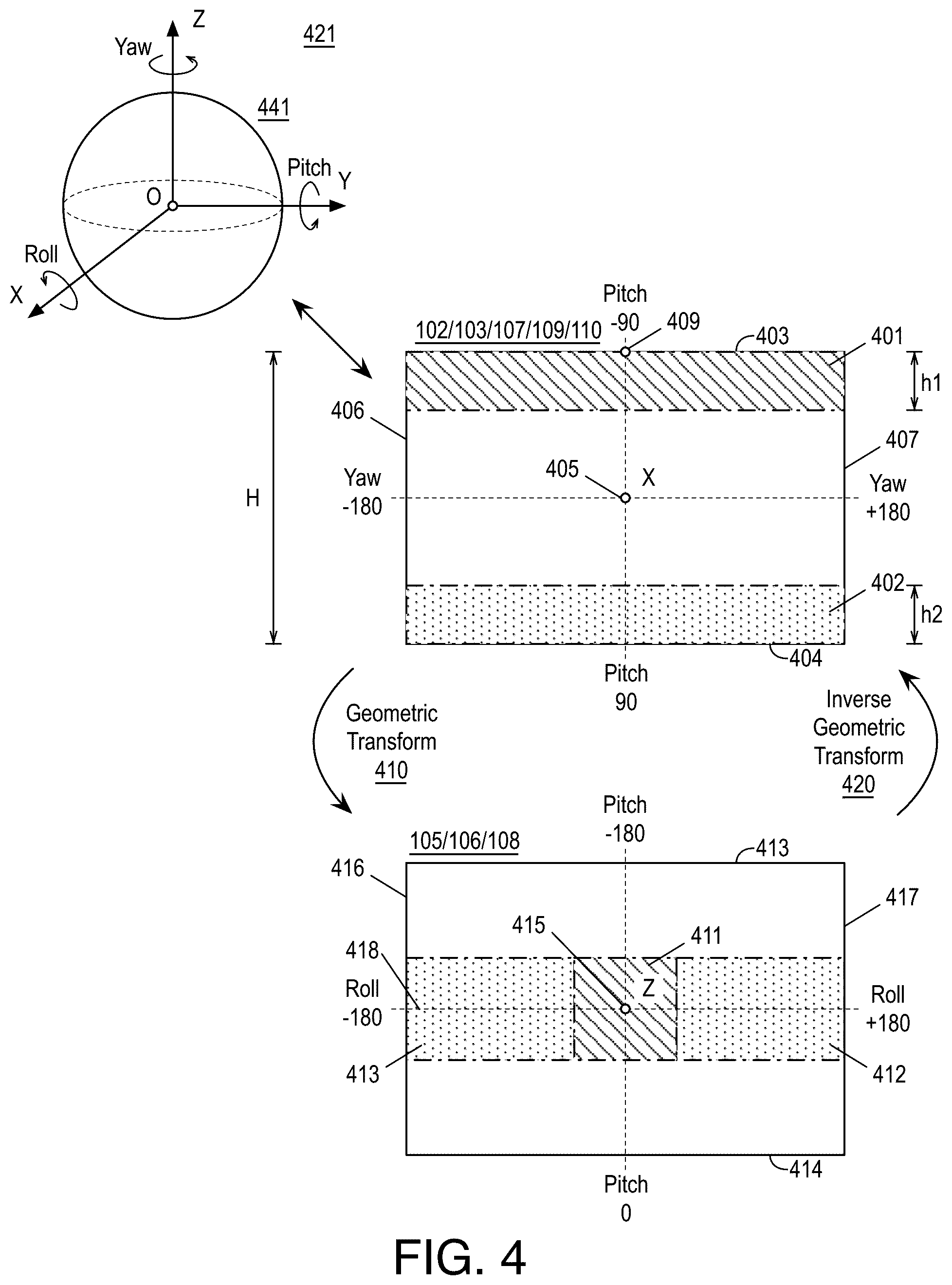 Patent US12106493 Figure 3 – Accurate optical flow estimation in stereo pairs of equirectangular images