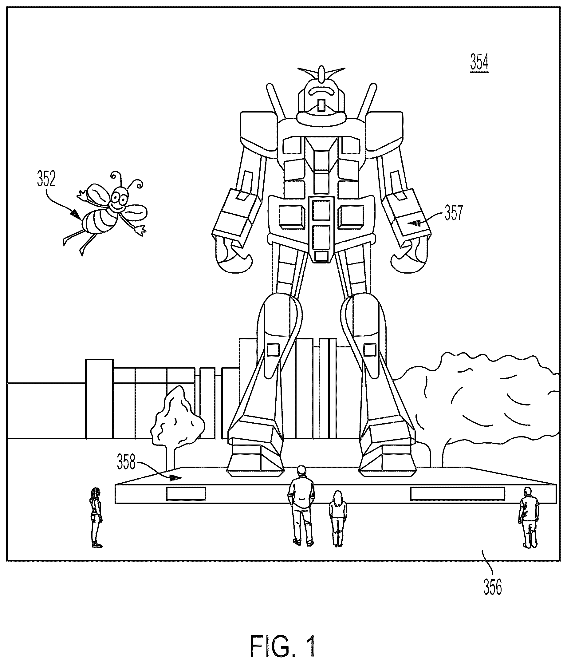 Patent US12106514 Figure 1 – Efficient localization based on multiple feature types