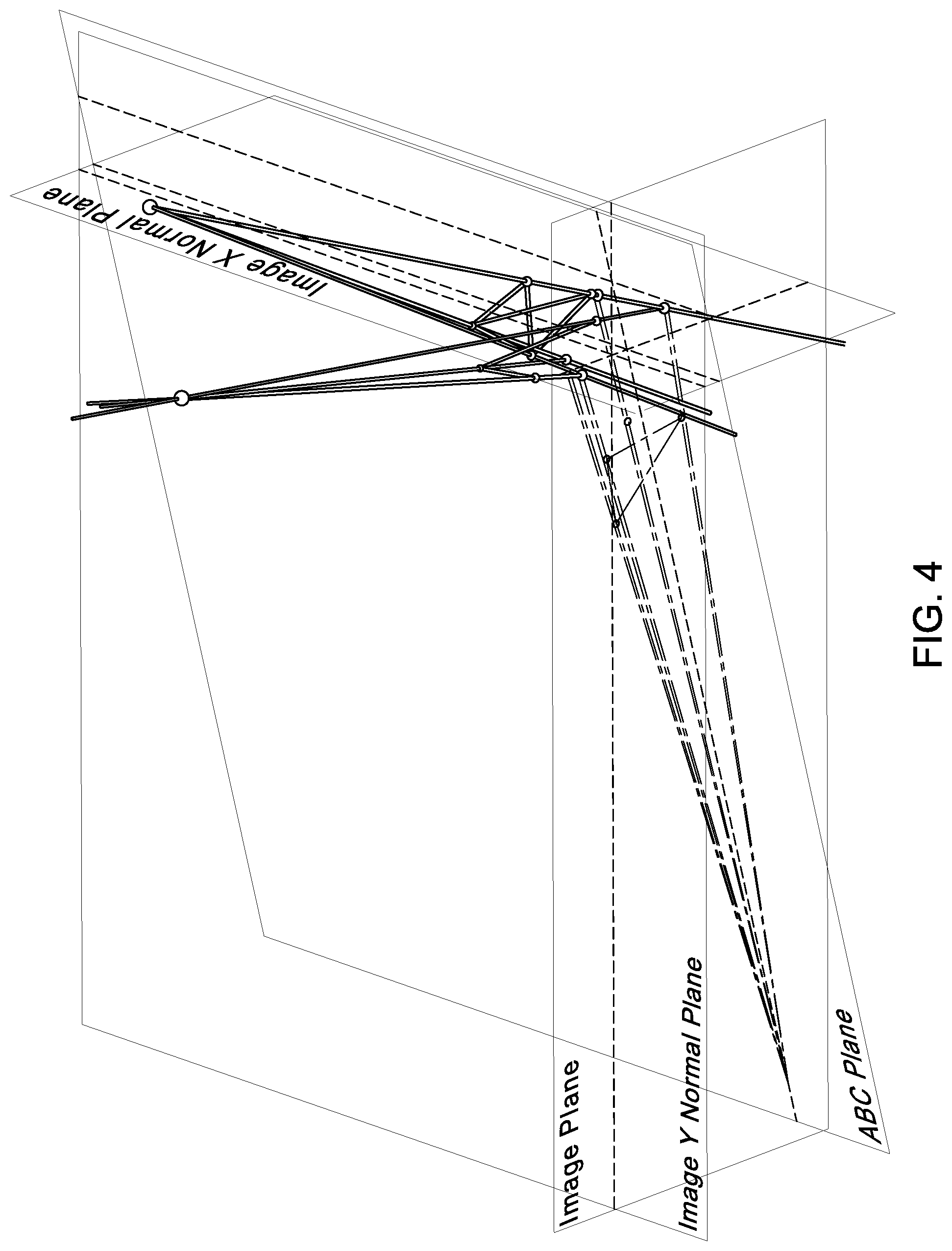 Patent US12106515 Figure 5 – Monoscopic radiographic image and three-dimensional model registration methods and systems