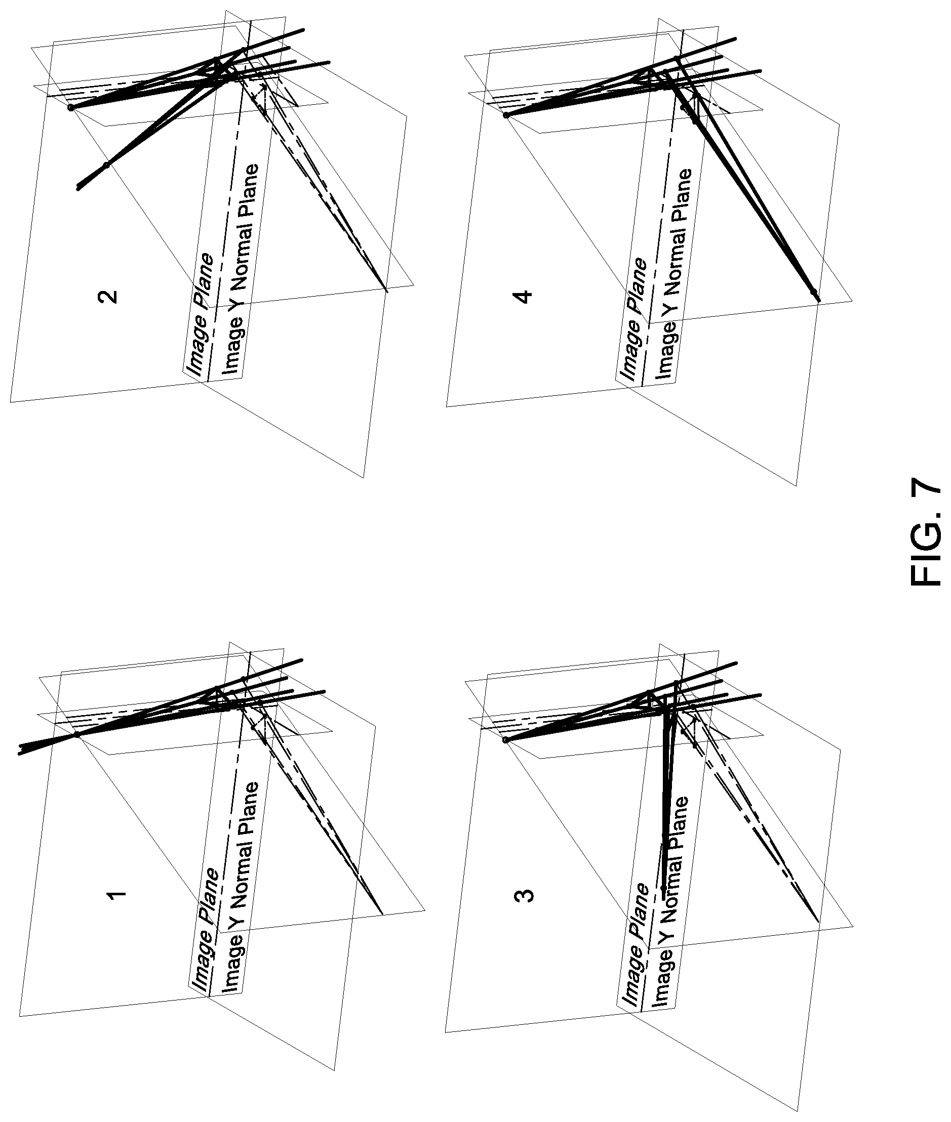 Patent US12106515 Figure 9 – Monoscopic radiographic image and three-dimensional model registration methods and systems