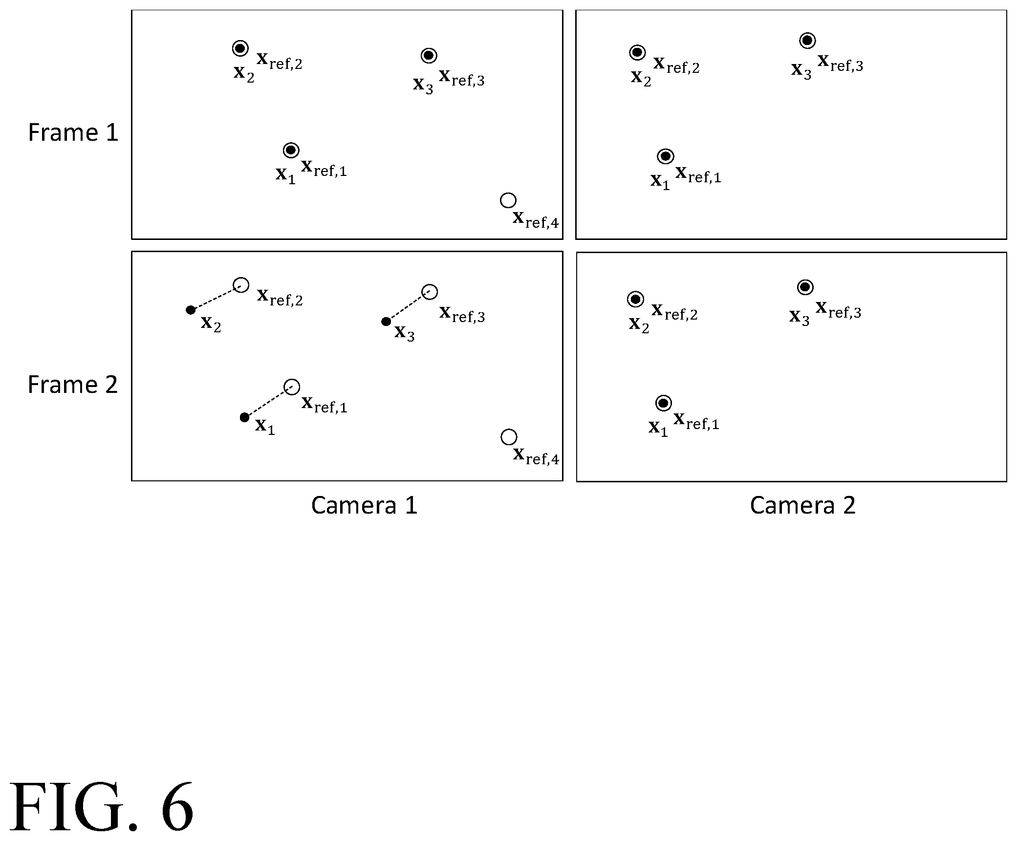 Patent US12106521 Figure 6 – Method of calibrating cameras