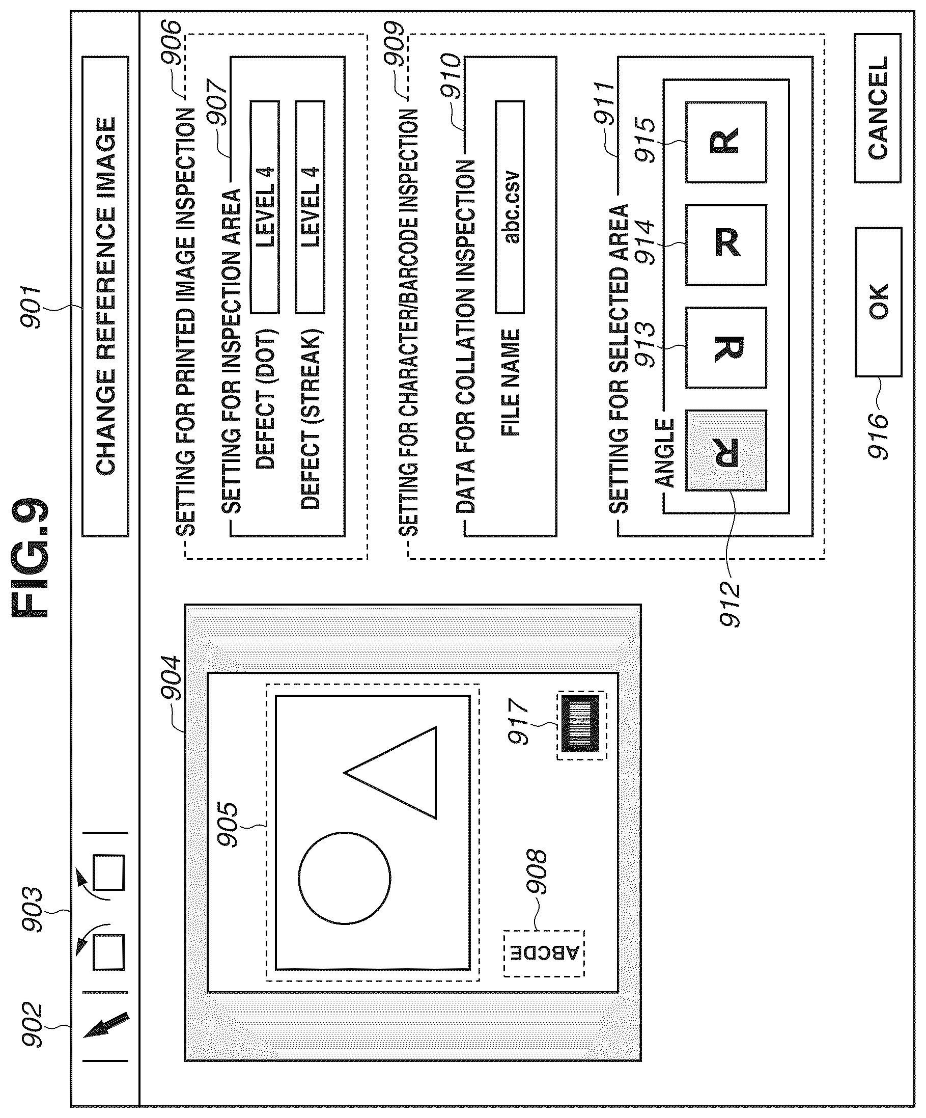 Patent US12106532 Figure 9 – Inspection apparatus, control method, and inspection method