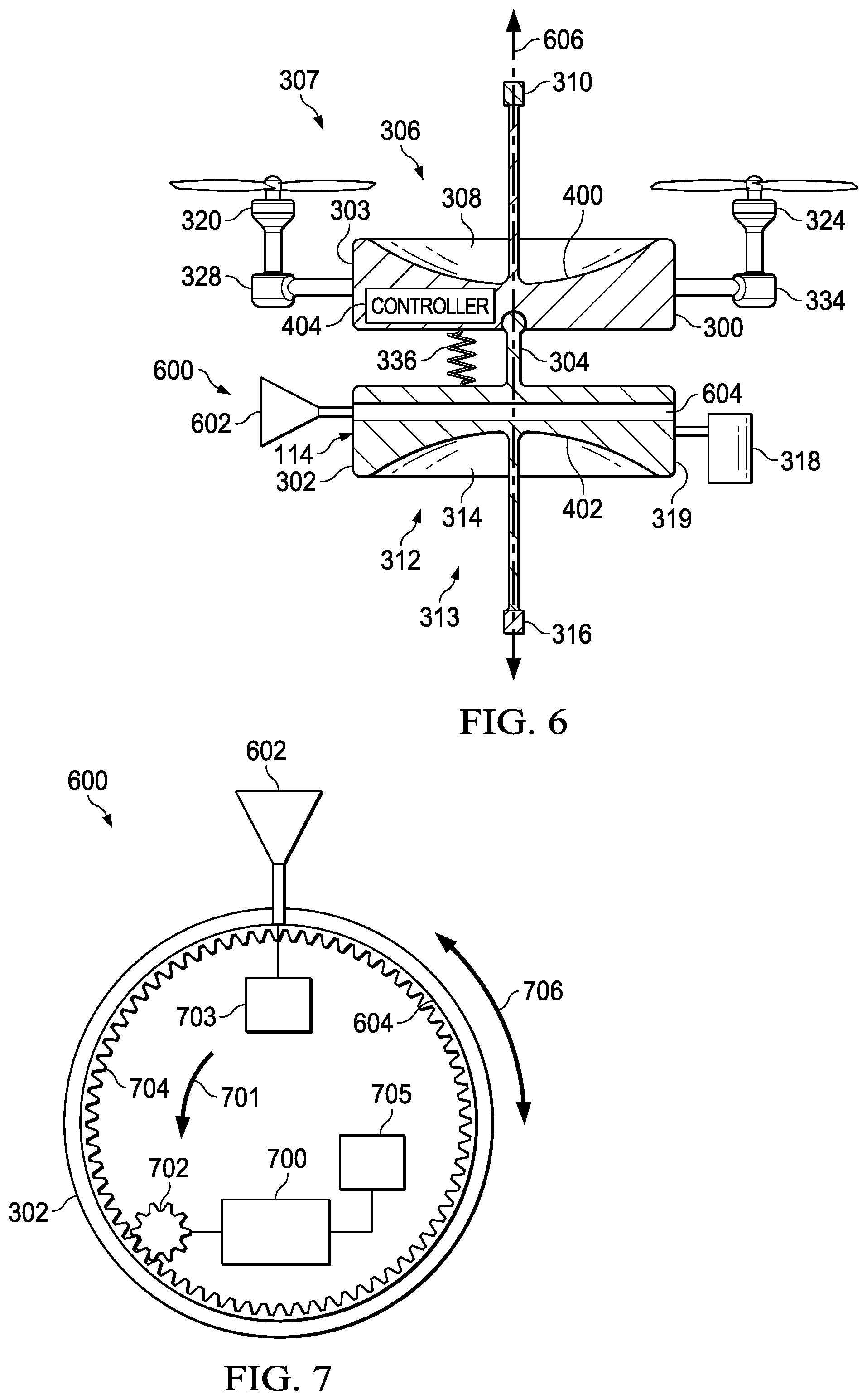 Patent US12106559 Figure 5 – Hybrid drone enabled communications system for underwater platforms