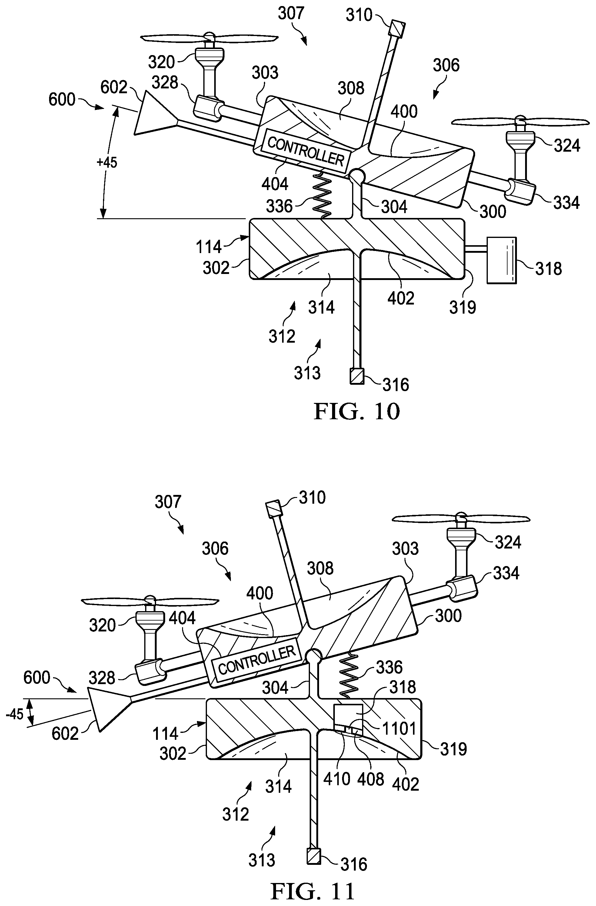 Patent US12106559 Figure 7 – Hybrid drone enabled communications system for underwater platforms